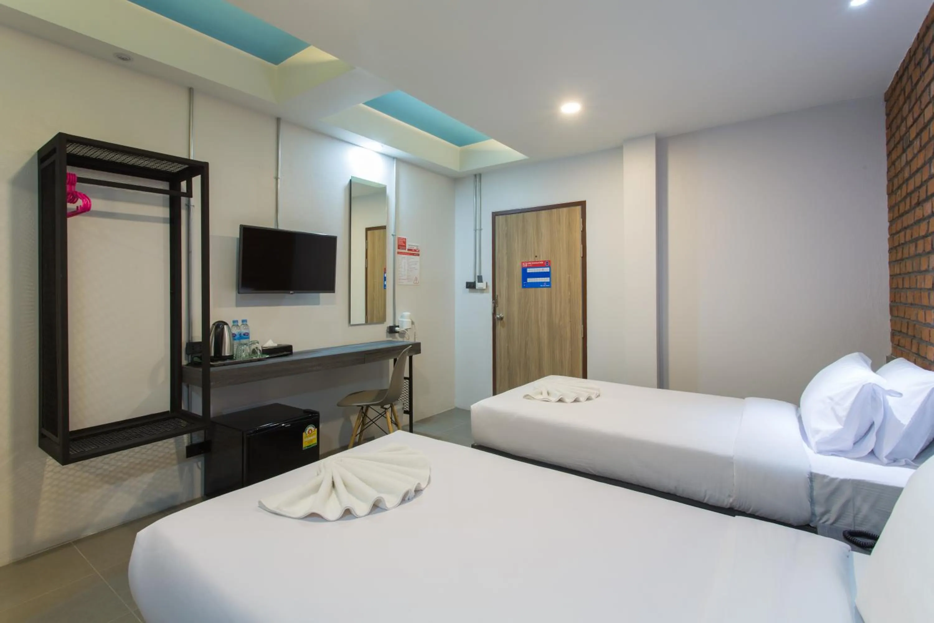 Bed in City Hotel Krabi