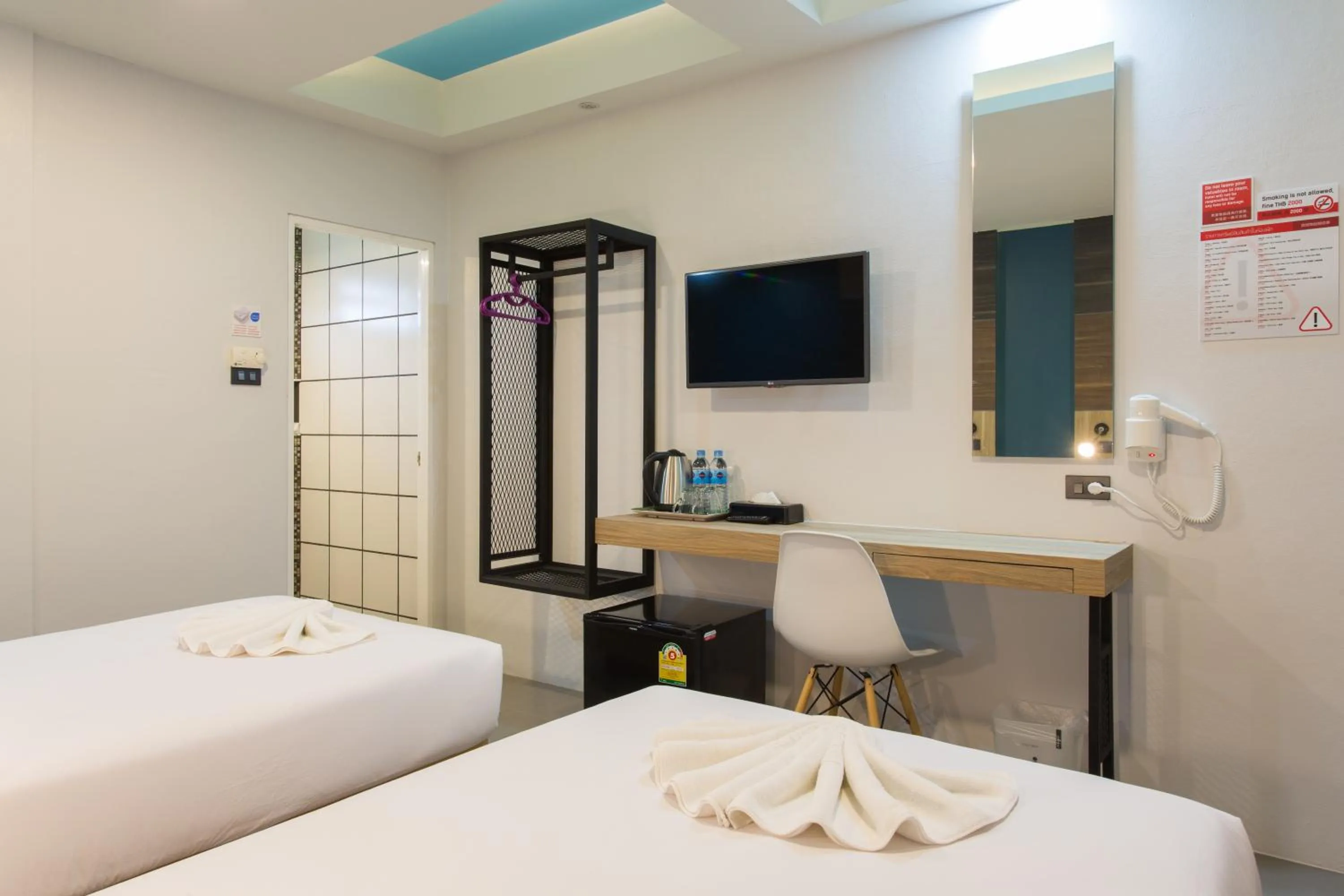 Bed in City Hotel Krabi