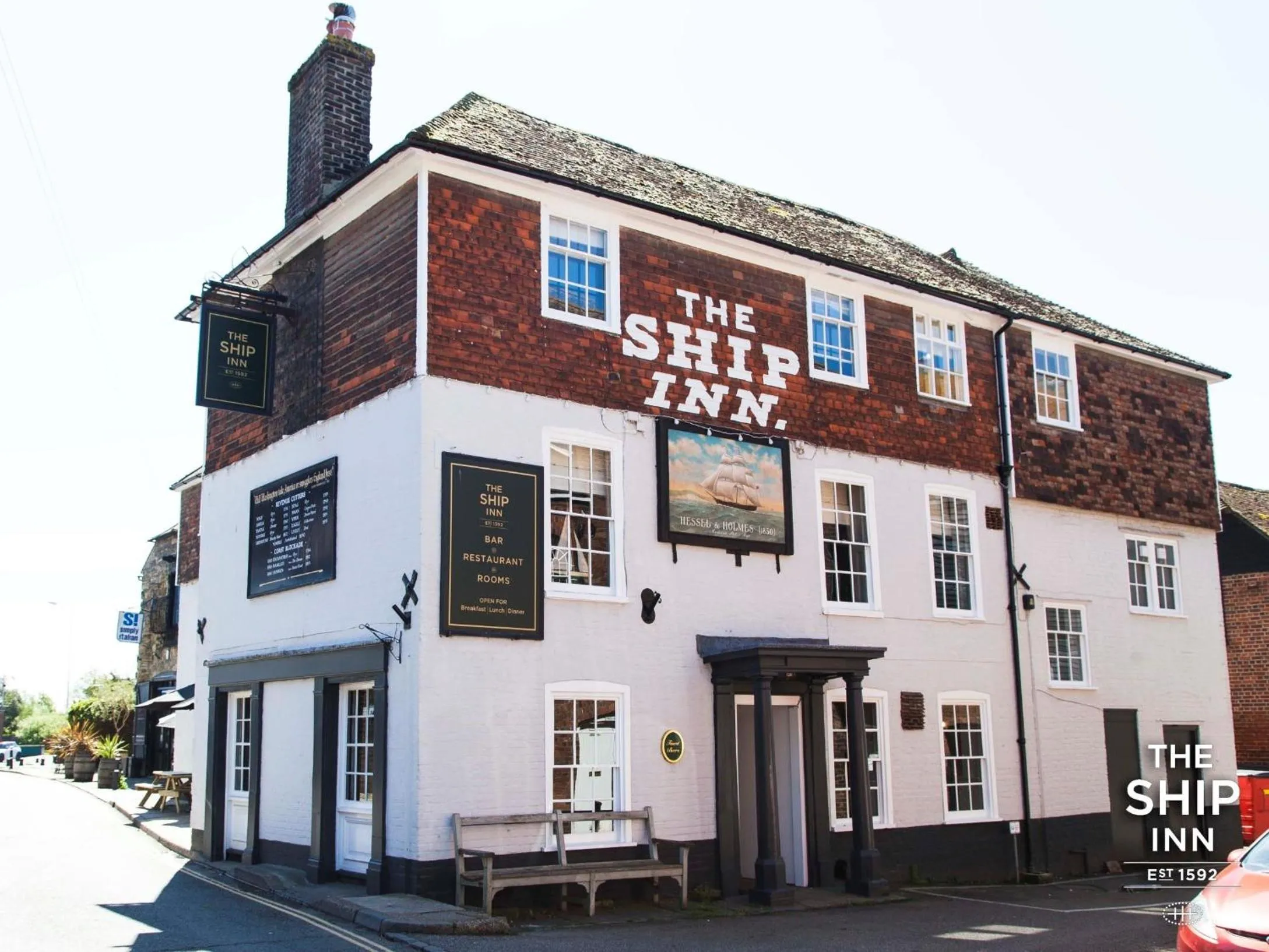 Property building in The Ship Inn
