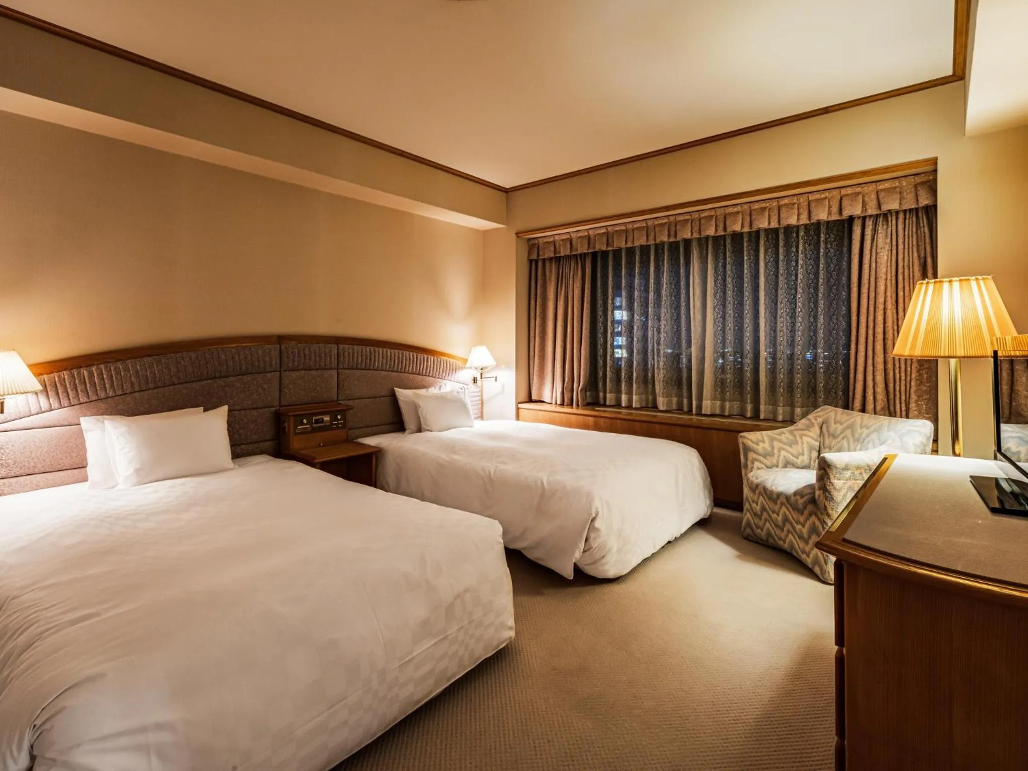 Bed in Sapporo View Hotel Odori Park