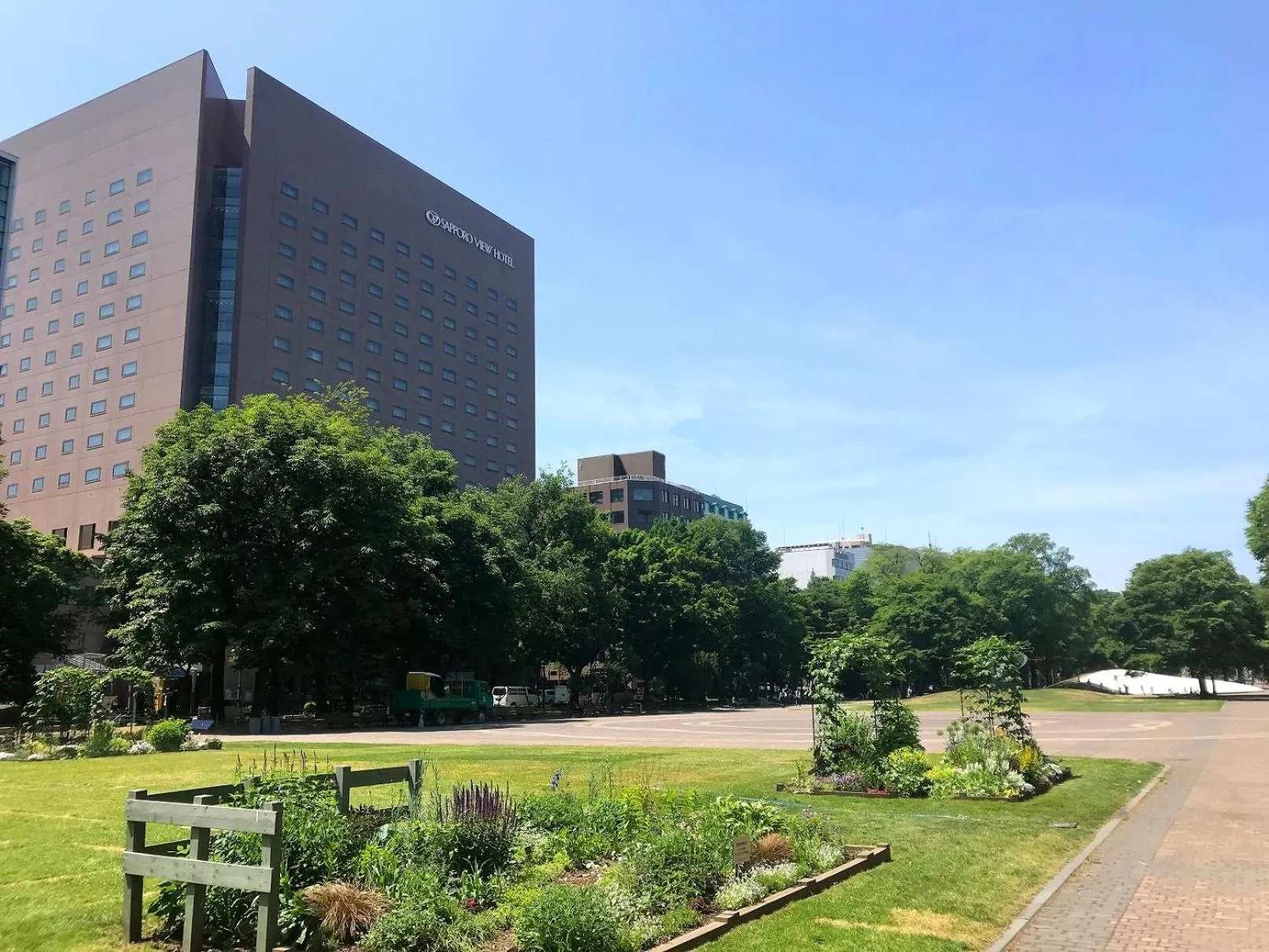 Facade/entrance in Sapporo View Hotel Odori Park