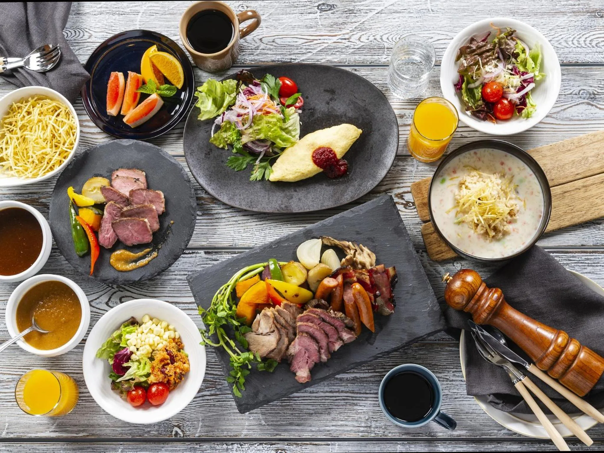 Restaurant/places to eat in Sapporo View Hotel Odori Park