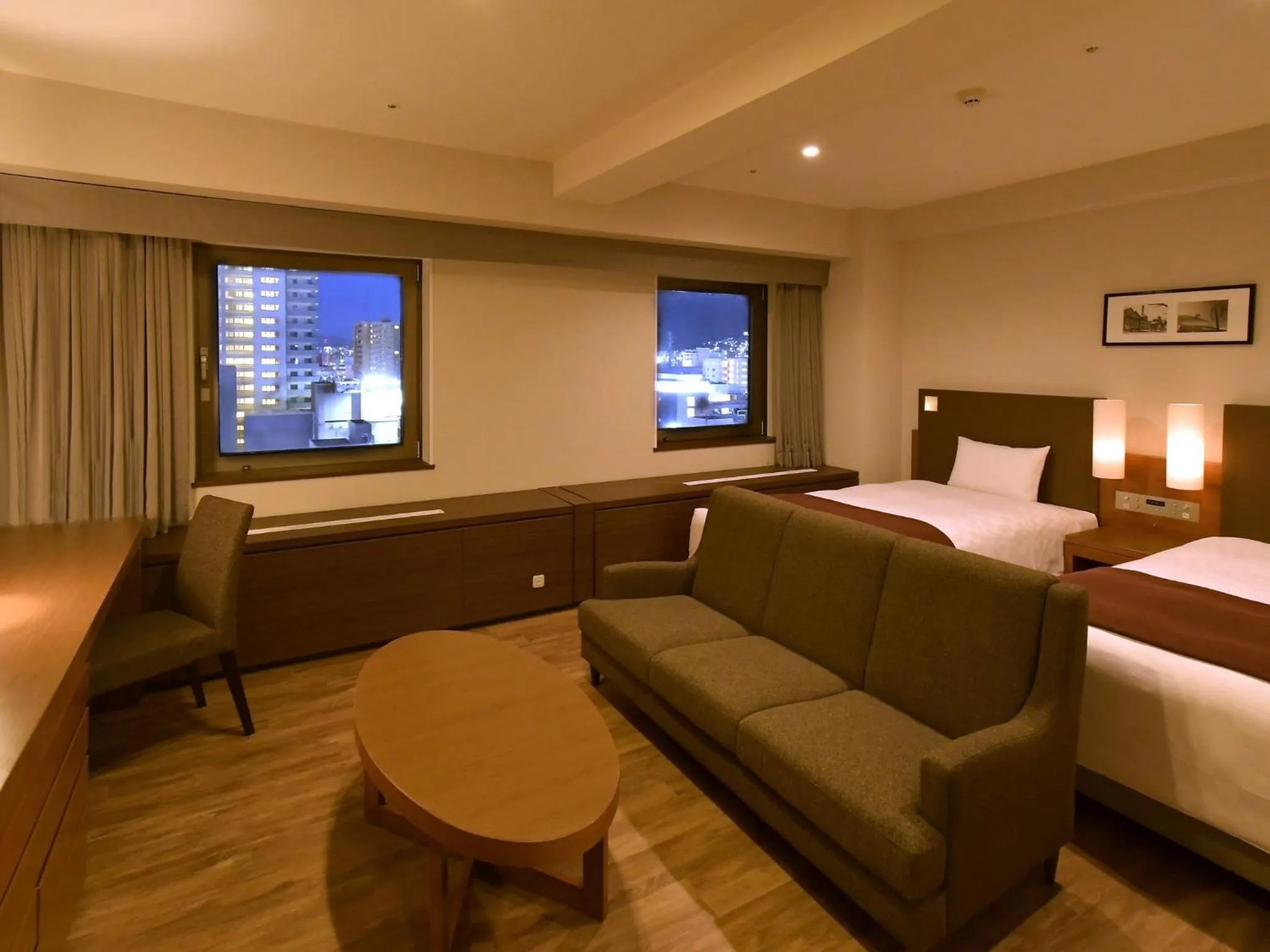 Bed in Sapporo View Hotel Odori Park