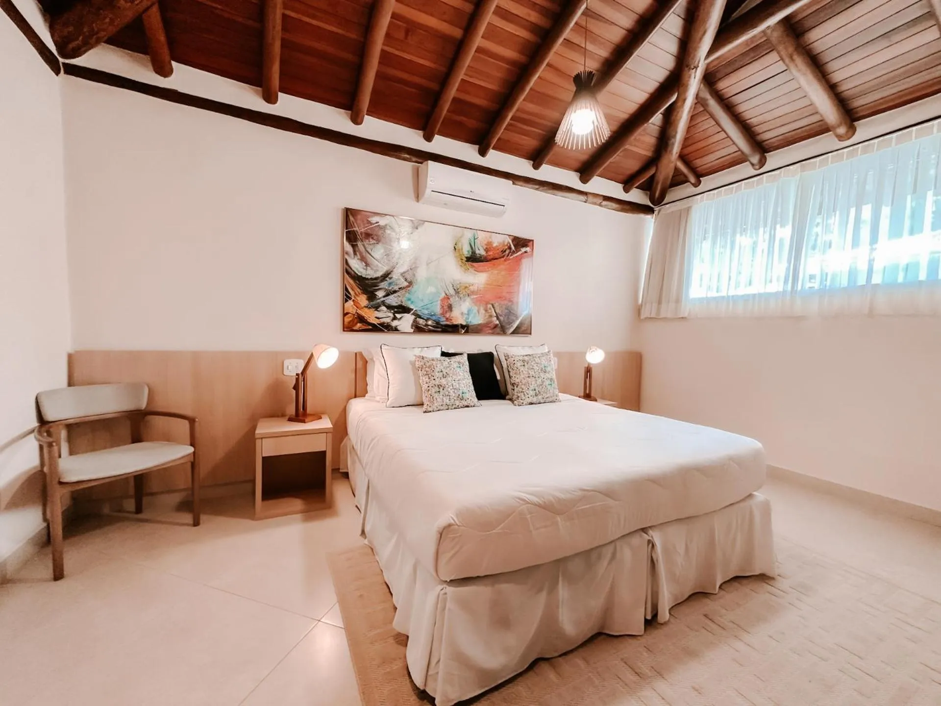 Photo of the whole room, Bed in Abricó Beach Hotel