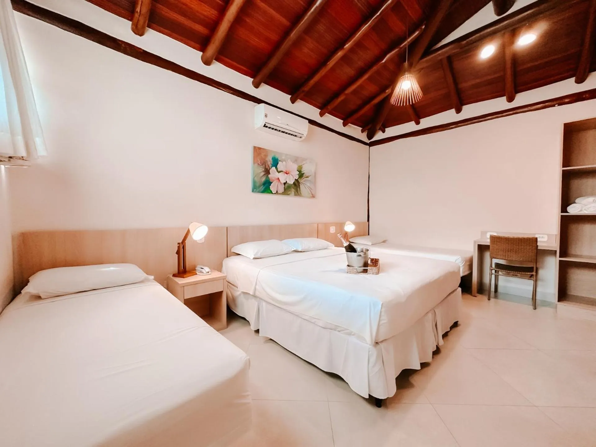 Photo of the whole room, Bed in Abricó Beach Hotel