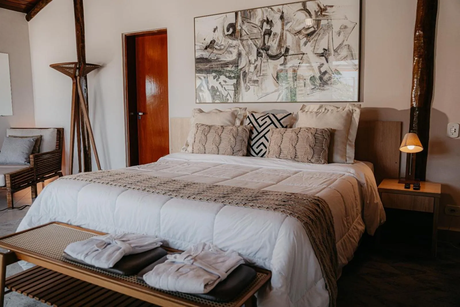Photo of the whole room, Bed in Abricó Beach Hotel