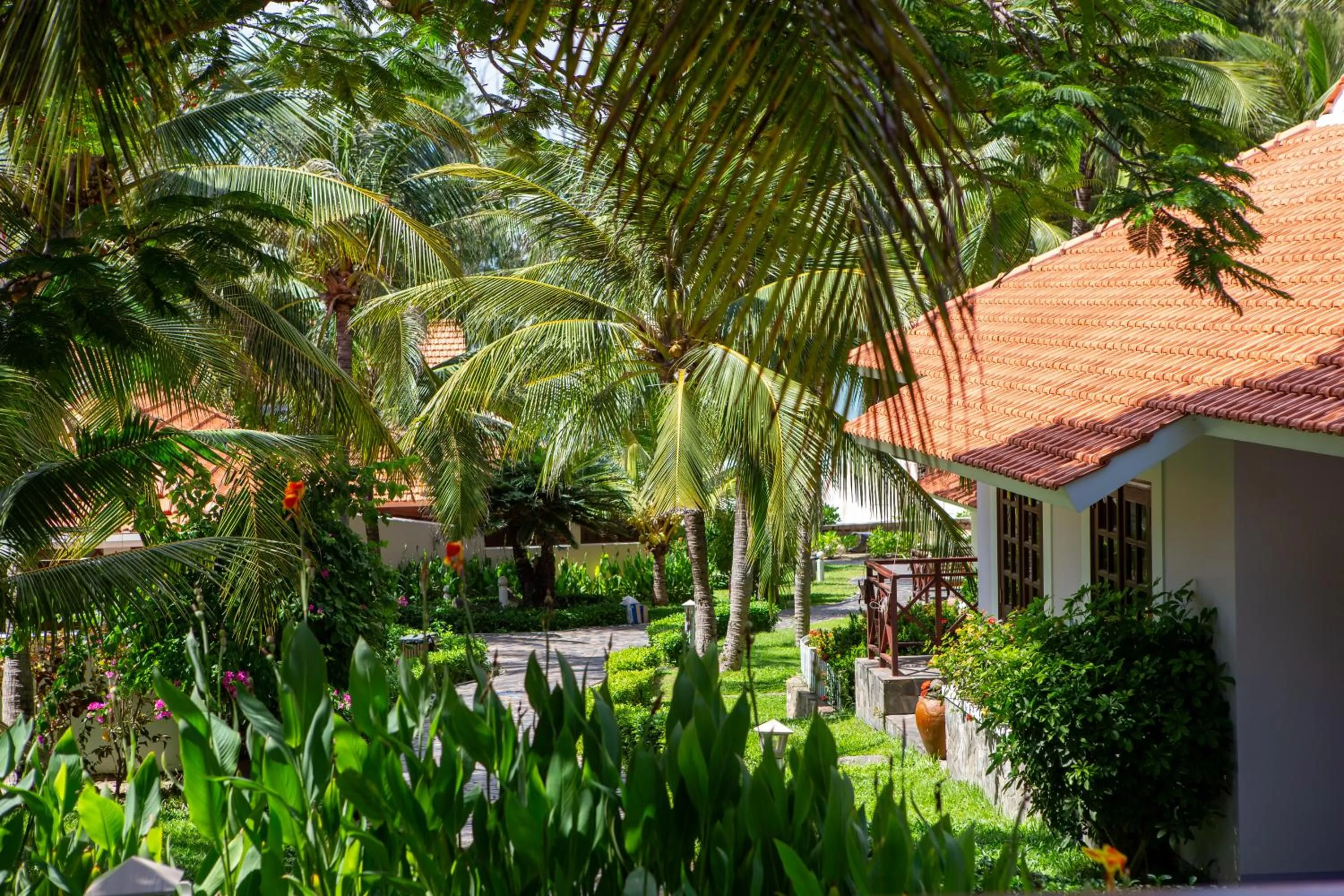 Garden view in Phu Hai Beach Resort & Spa Phan Thiet