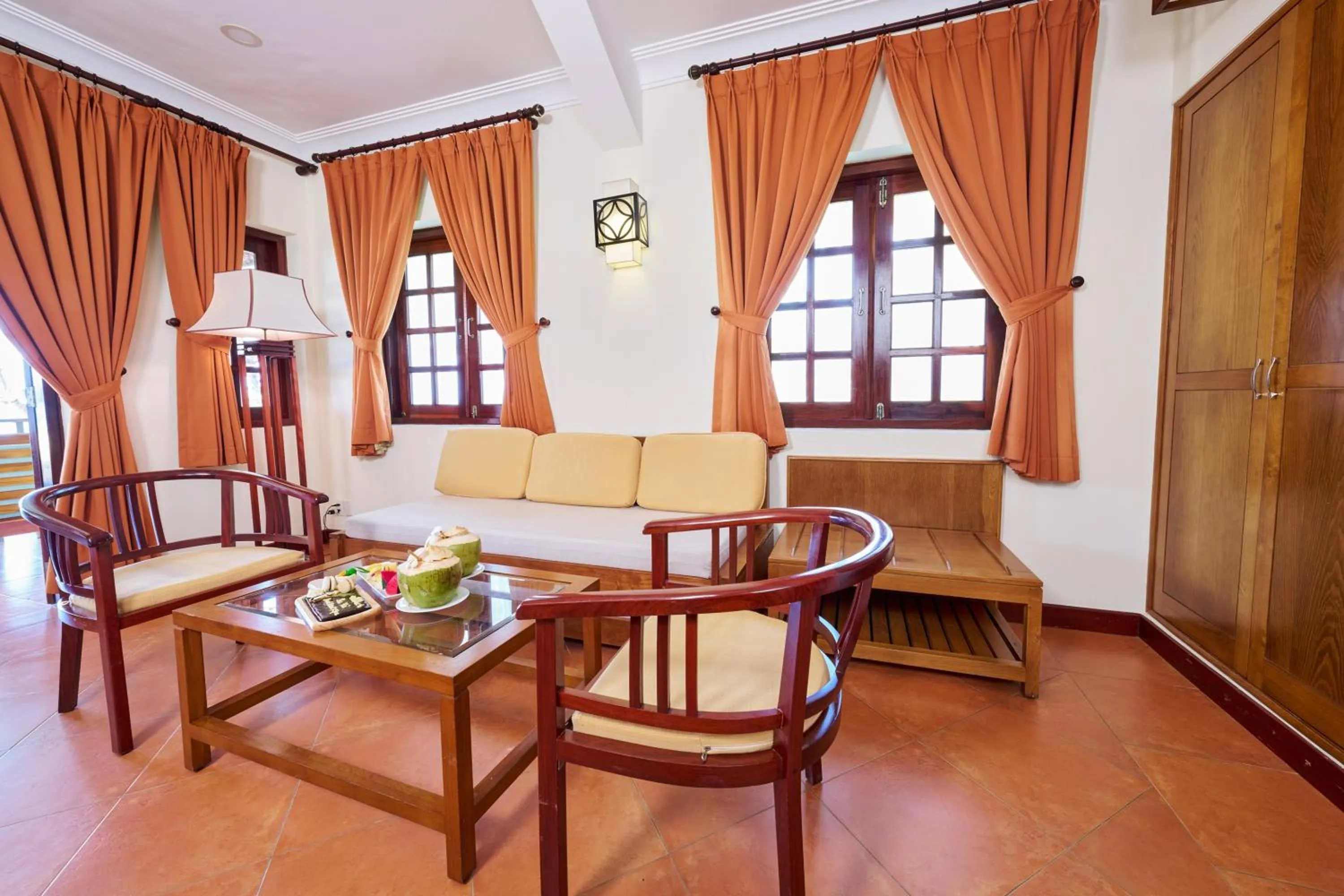 Living room in Phu Hai Beach Resort & Spa Phan Thiet