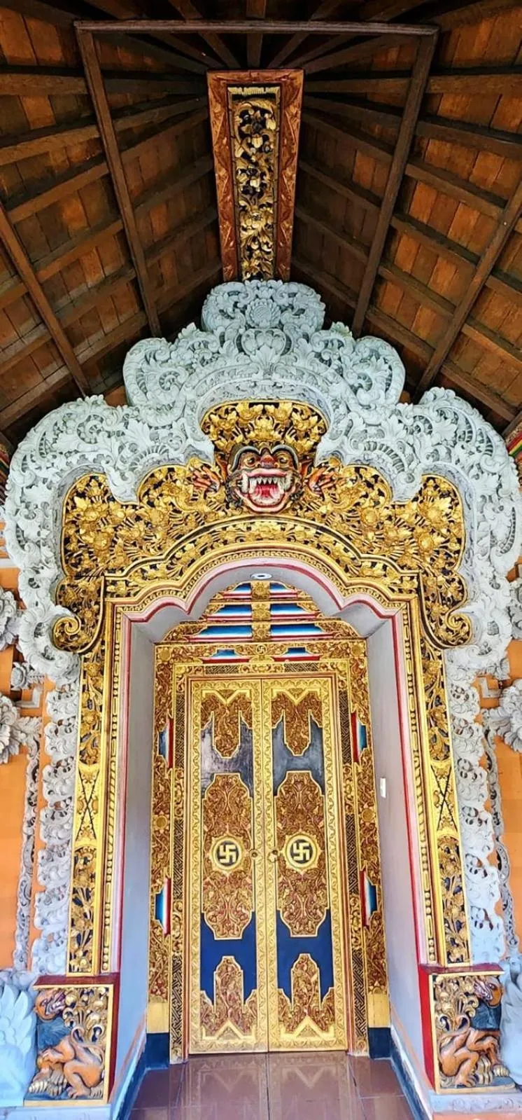 Facade/entrance in Stana Puri Gopa Hotel