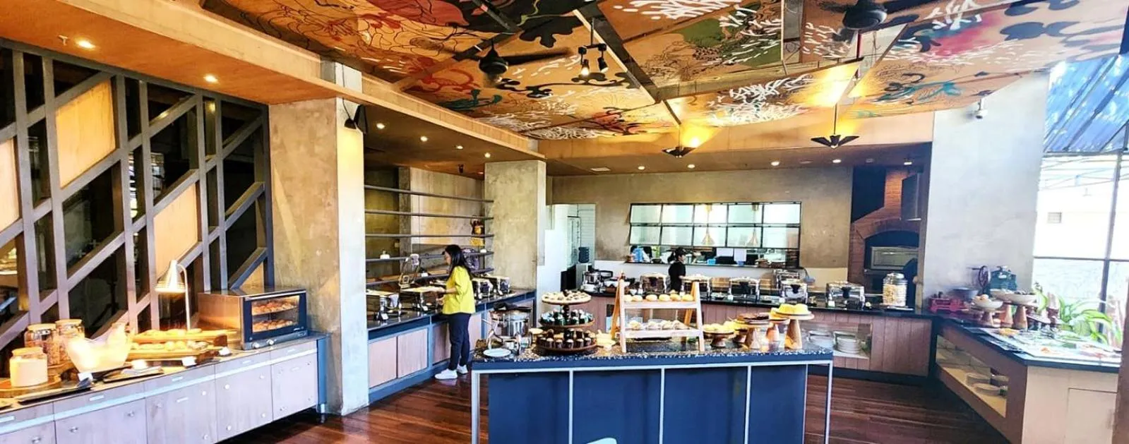 Breakfast in Stana Puri Gopa Hotel