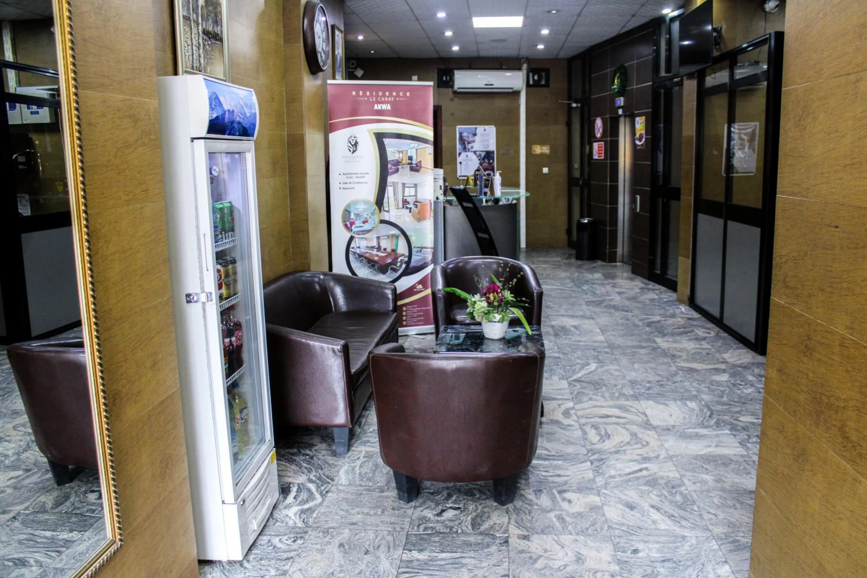 Lobby or reception in Residence Le Carat