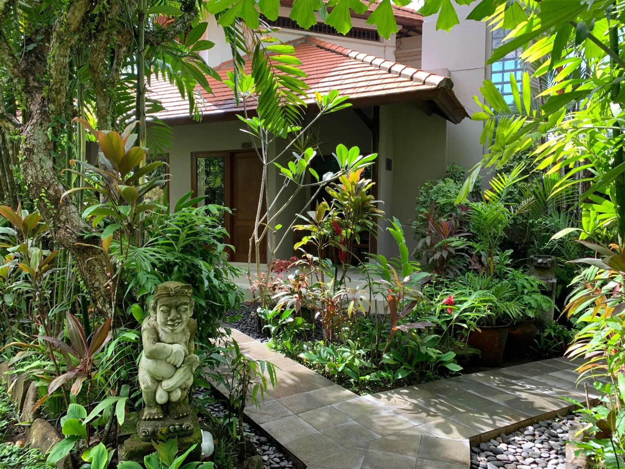 Garden in Taman Harum Cottages