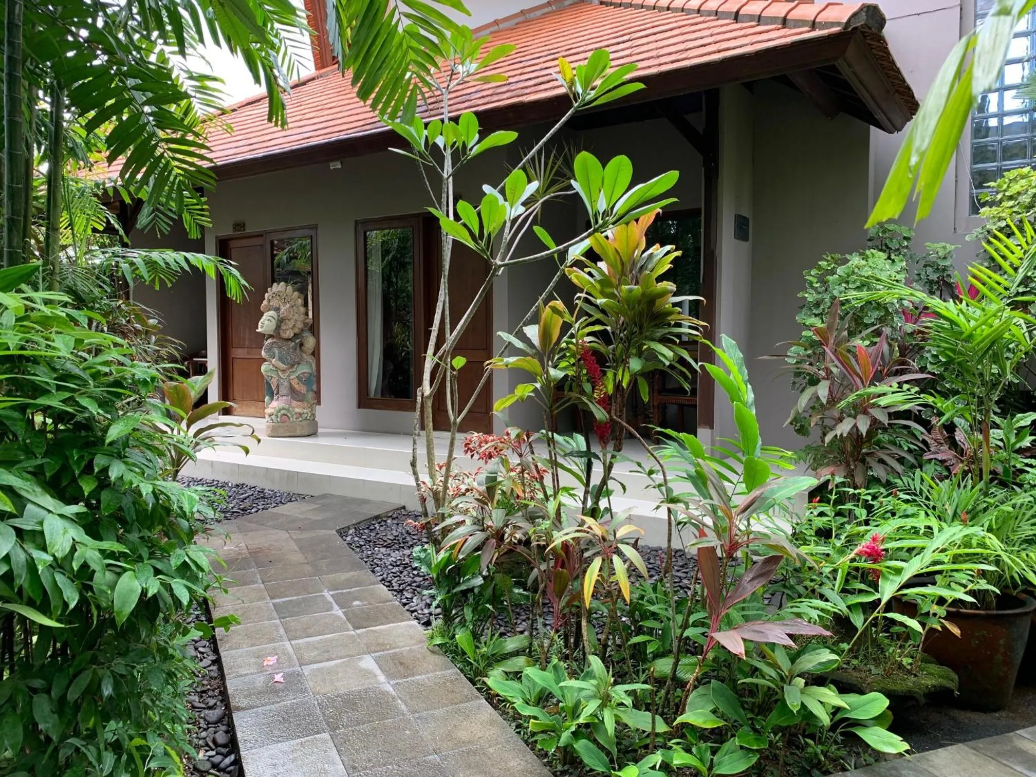 Garden in Taman Harum Cottages