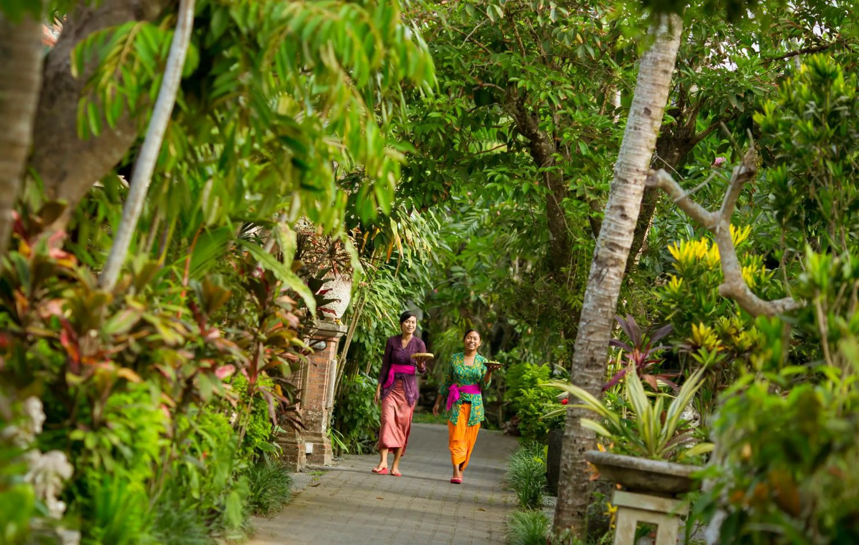 Garden in Taman Harum Cottages