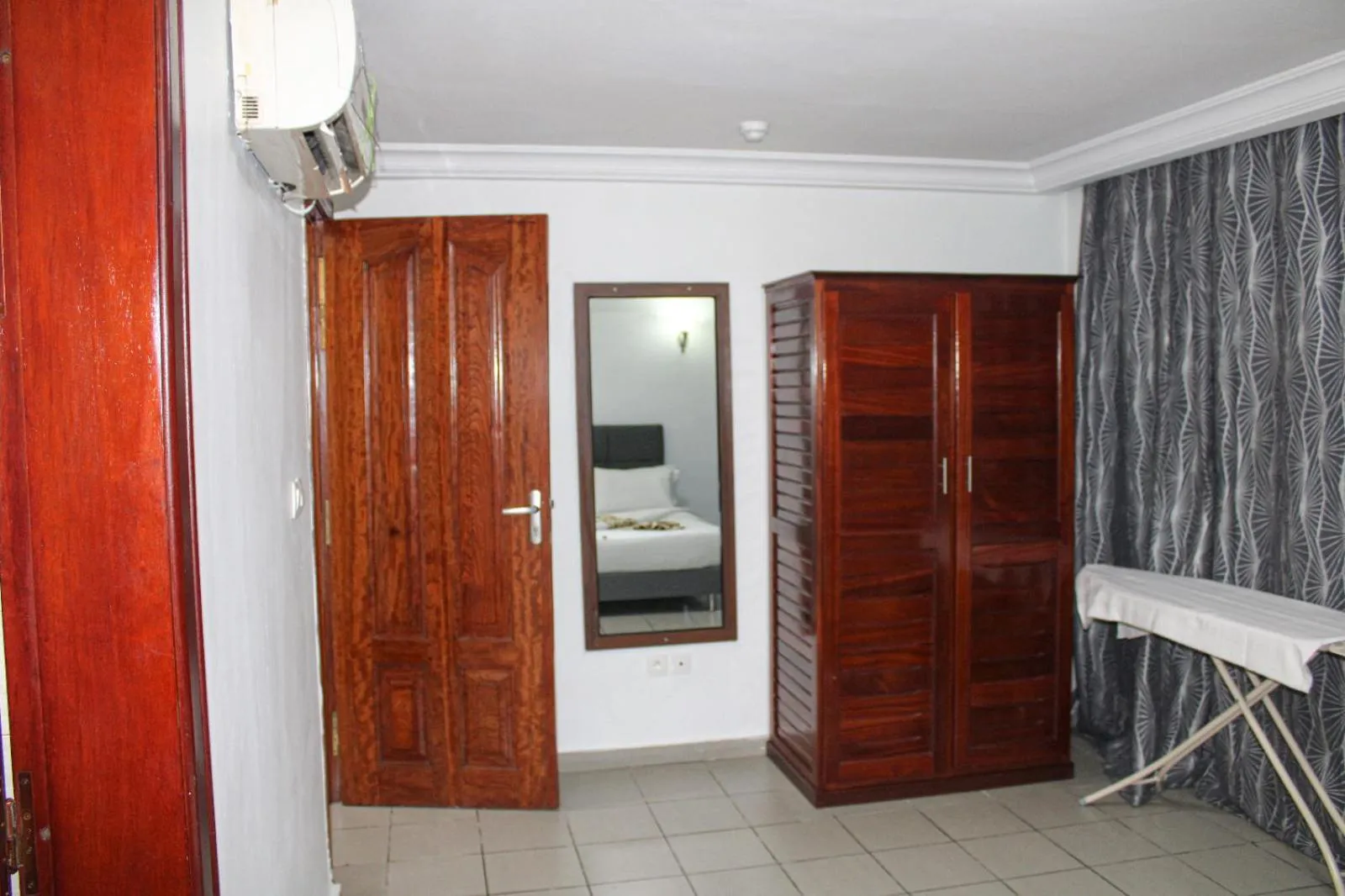 Bed in Residence Blue Sky