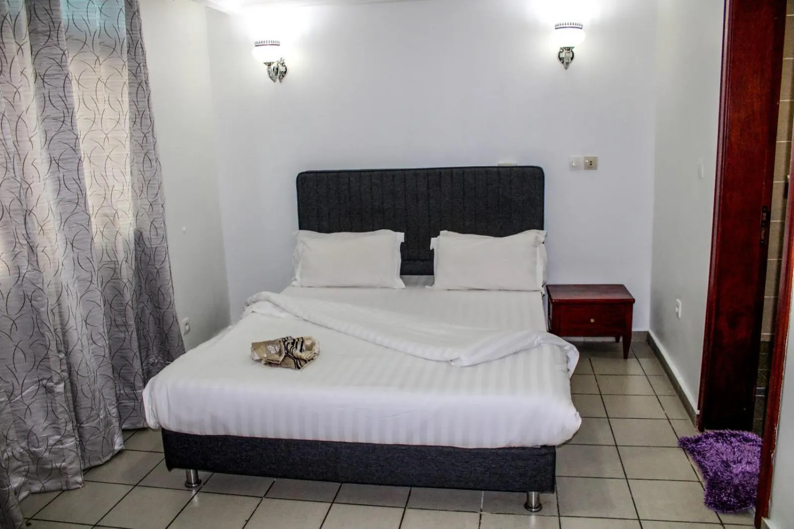 Bed in Residence Blue Sky