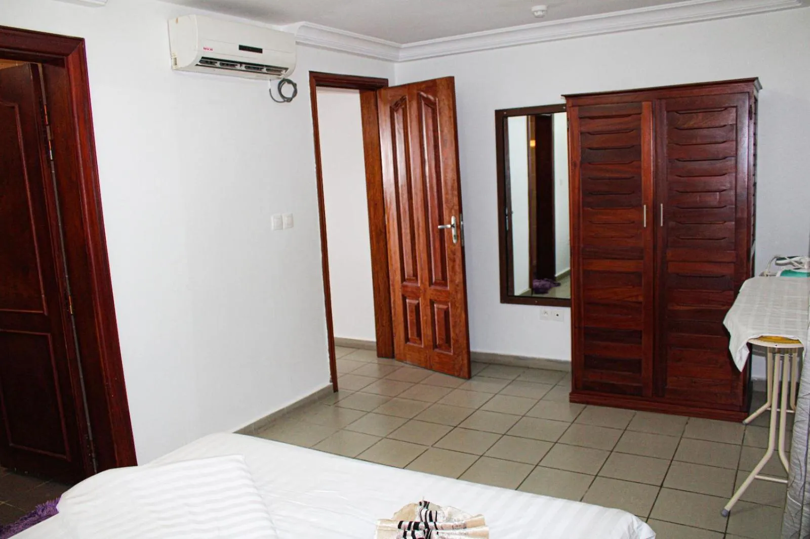 Bed in Residence Blue Sky