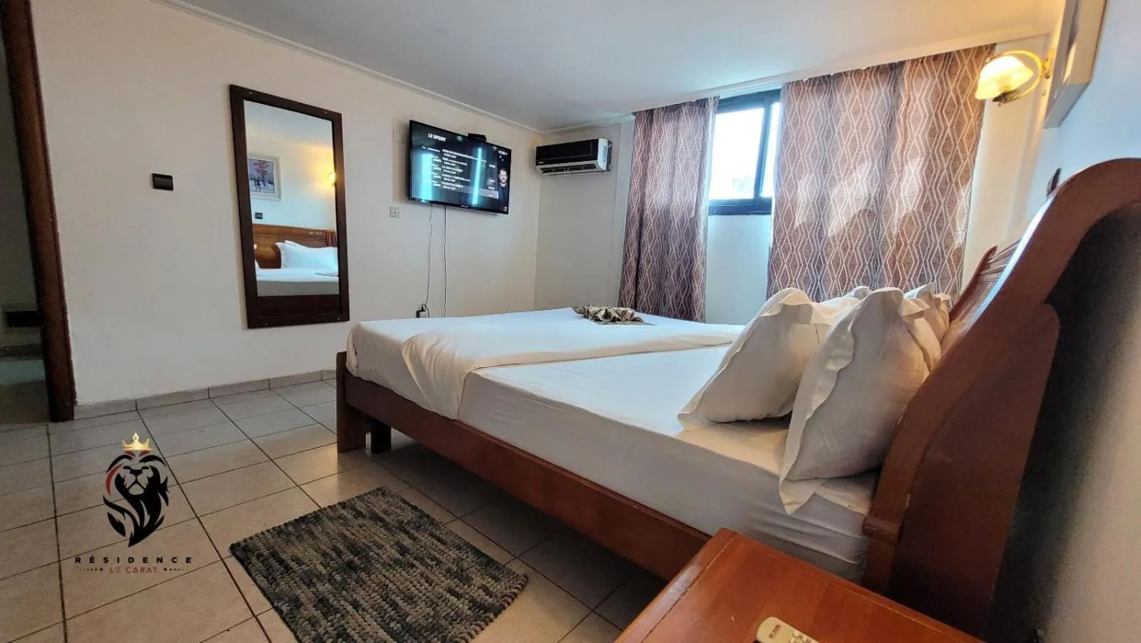 Bed in Residence Blue Sky