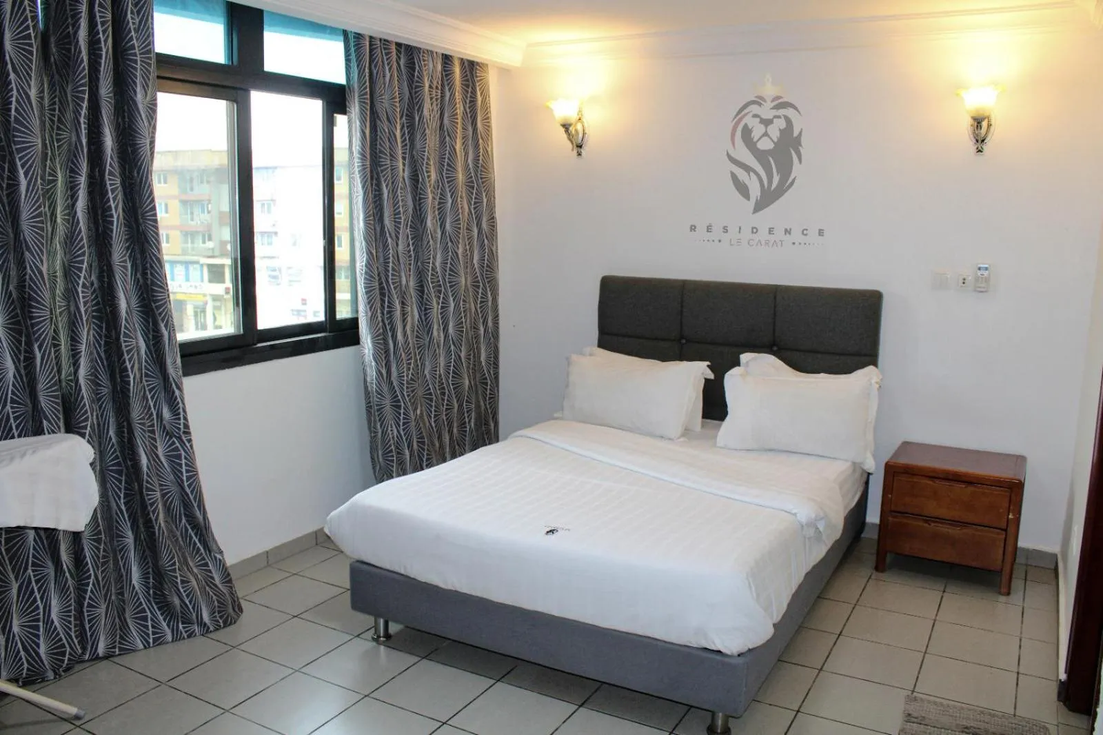 Bed in Residence Blue Sky