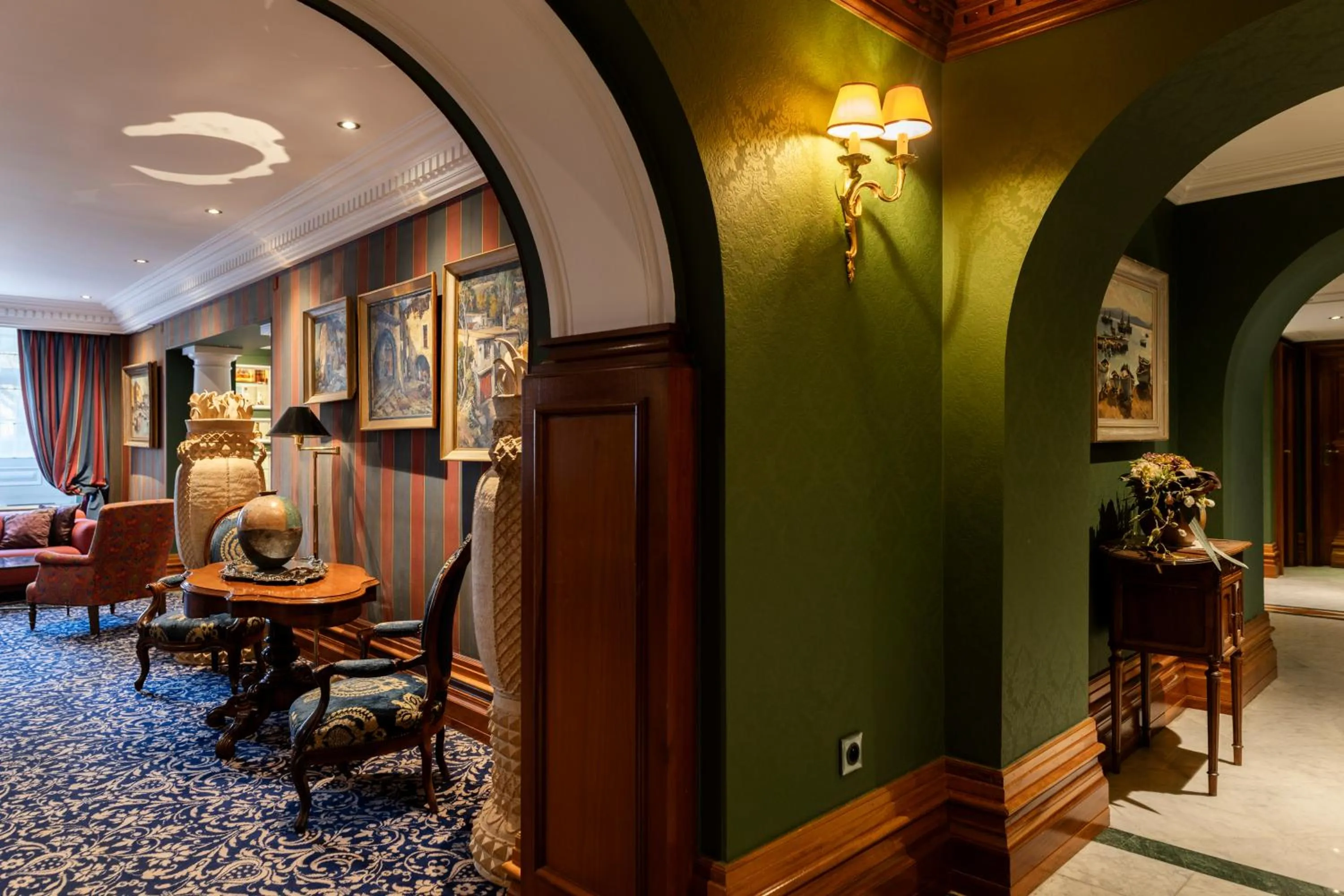 Living room in Hôtel Restaurant Million