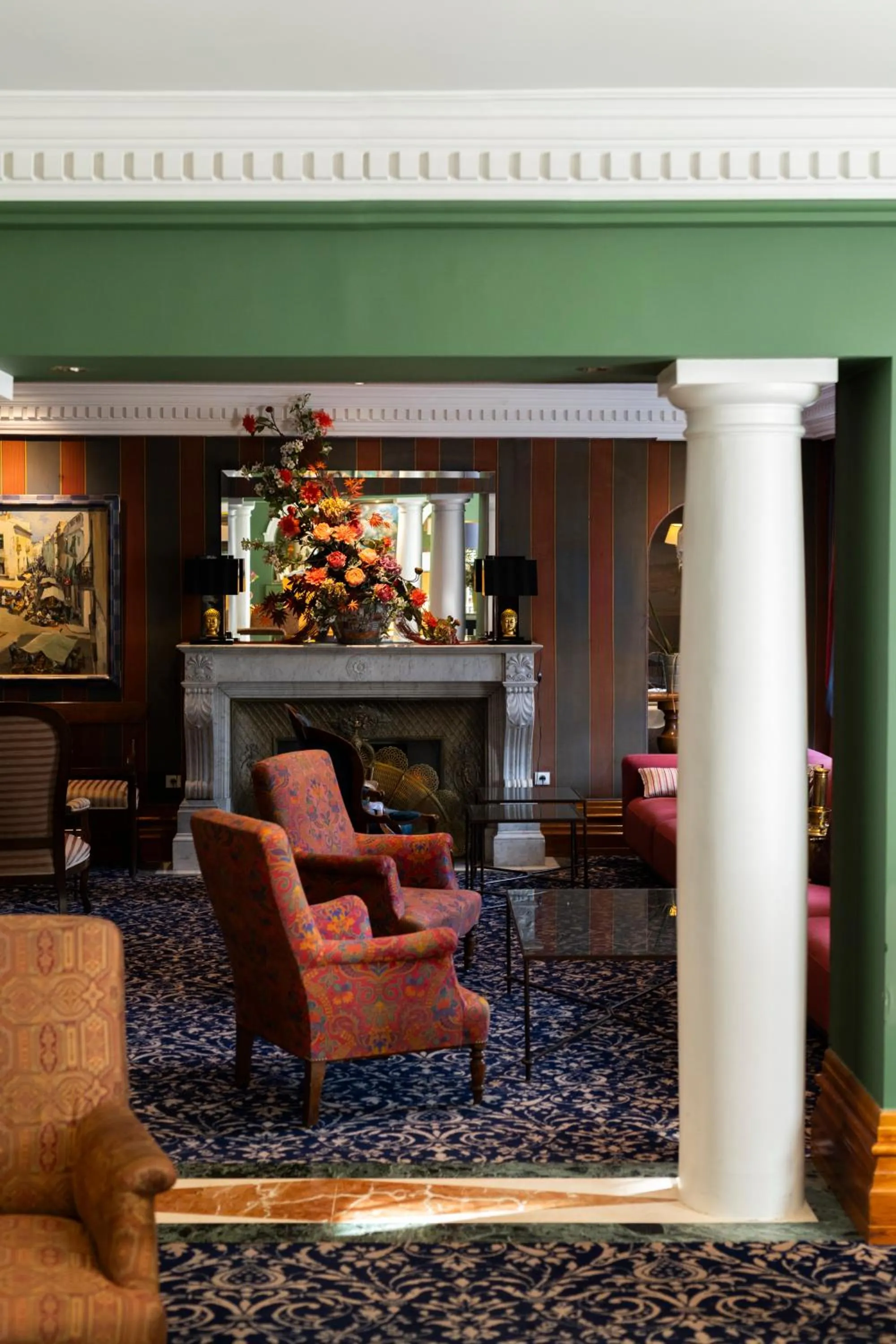 Living room in Hôtel Restaurant Million