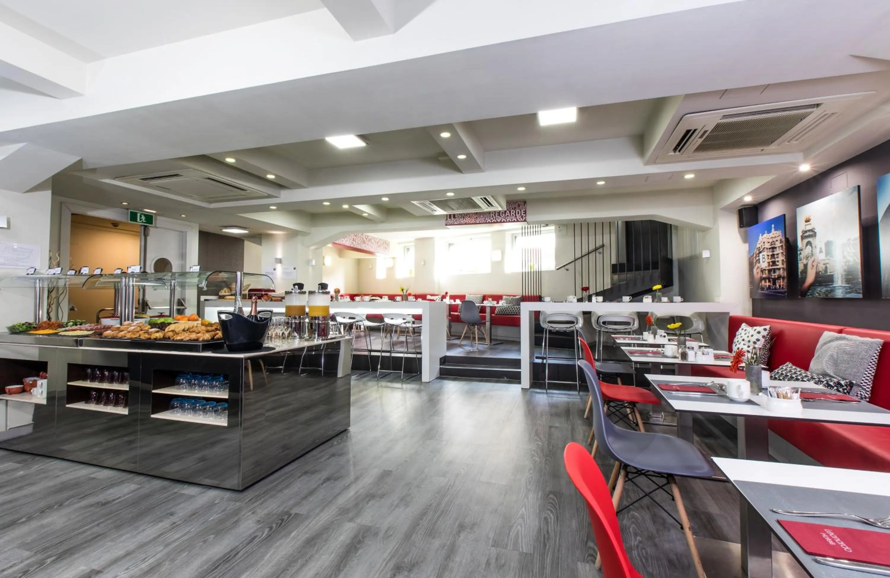 Breakfast in Leonardo Boutique Hotel Barcelona Sagrada Familia