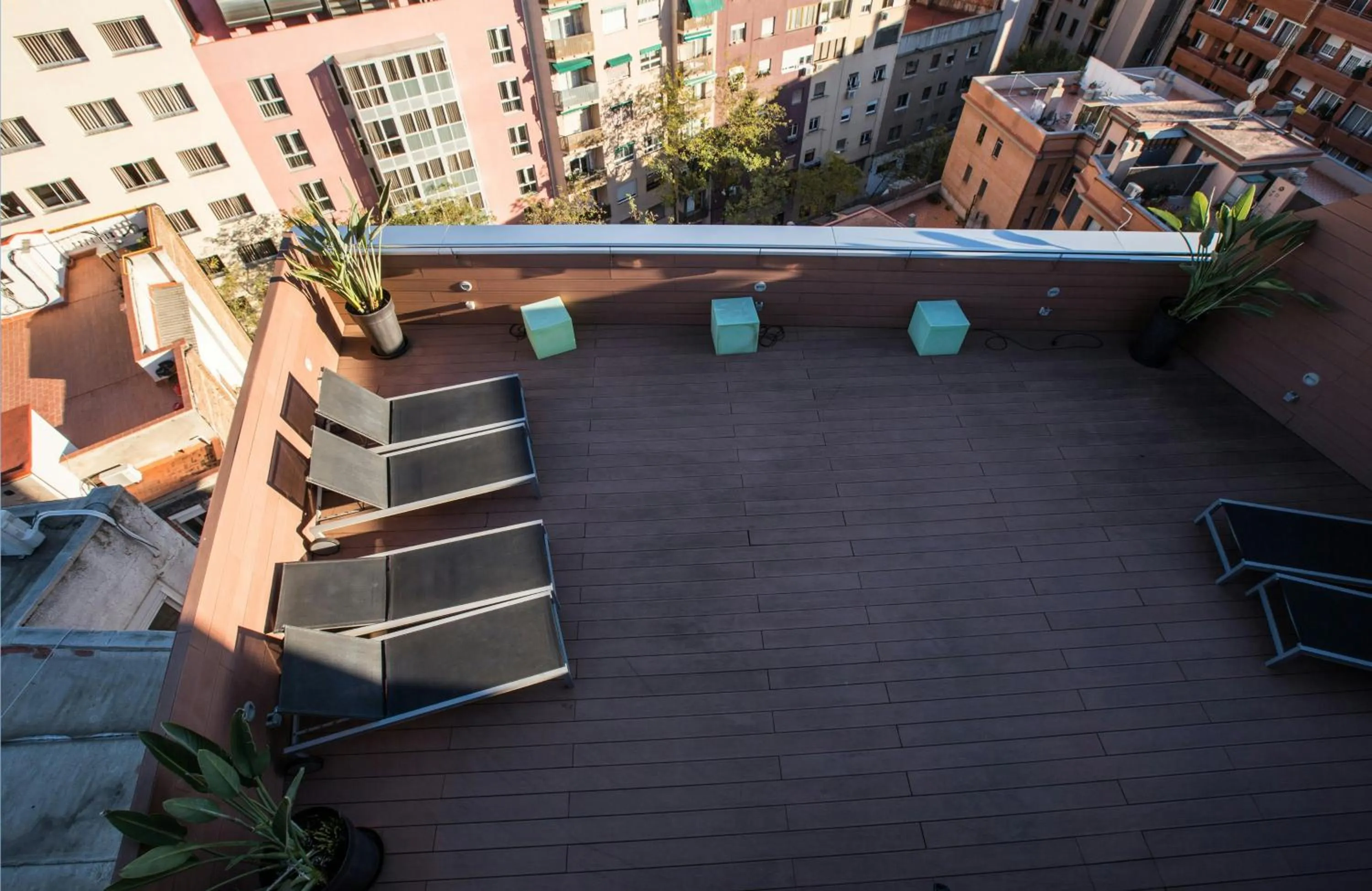 Balcony/Terrace in Leonardo Boutique Hotel Barcelona Sagrada Familia