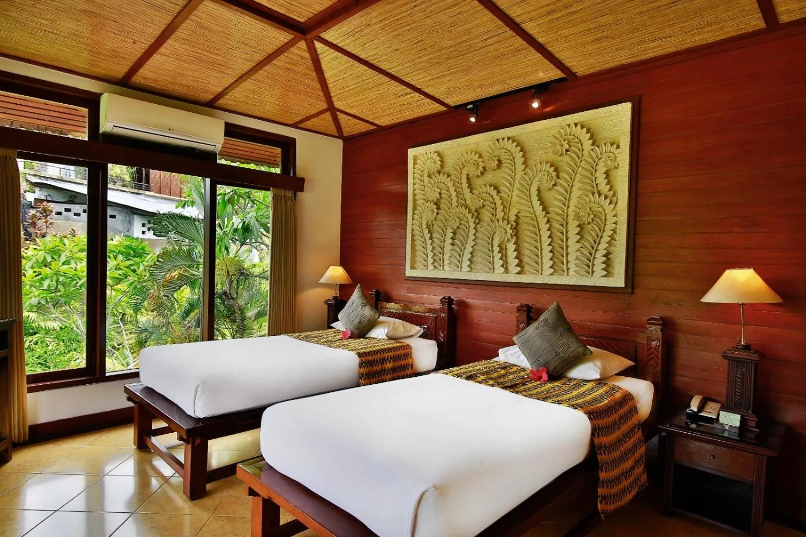 Property building, Bed in Bali Spirit Hotel and Spa, Ubud