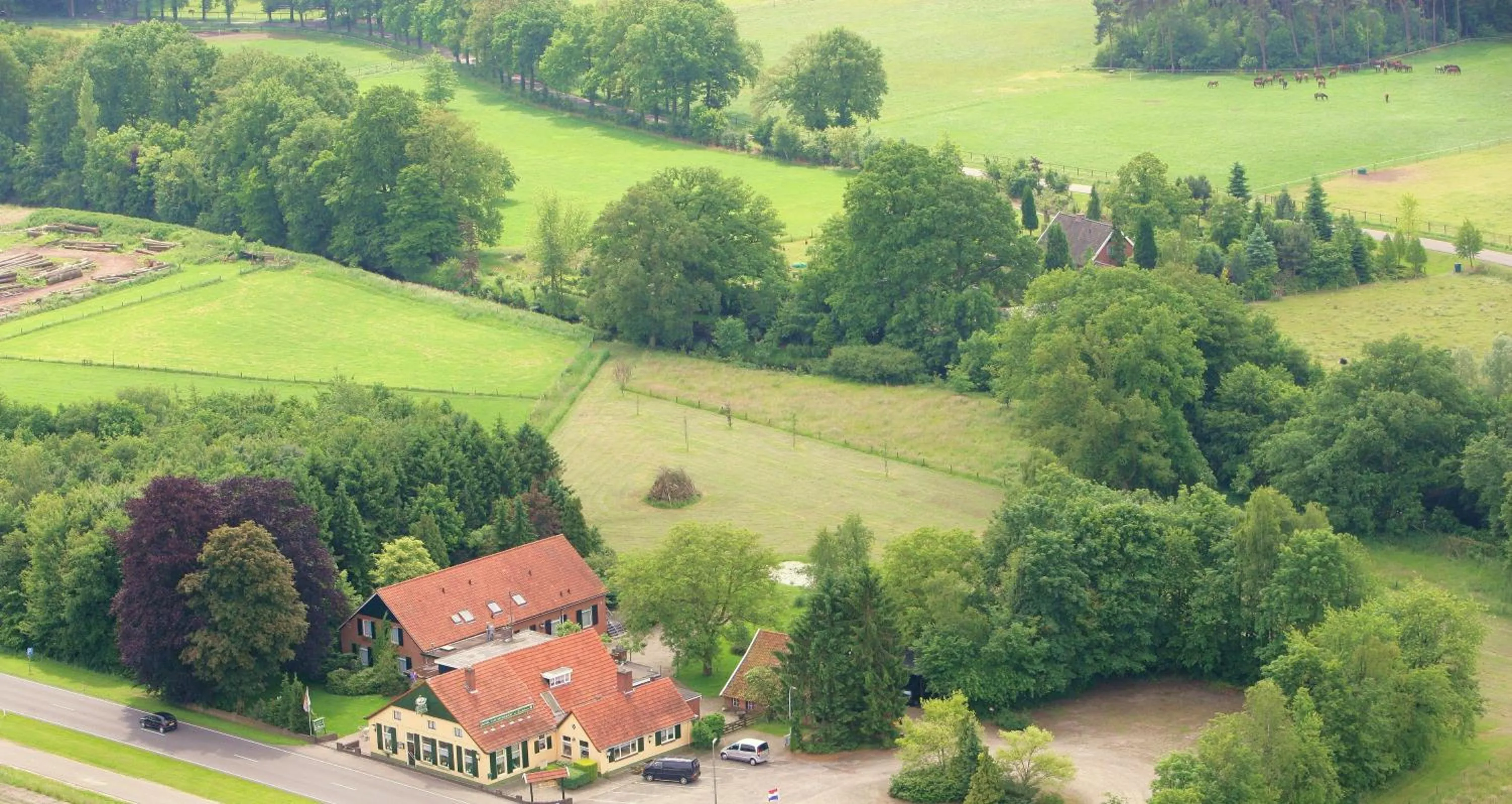 Bird's eye view in Hotel de Lindeboom