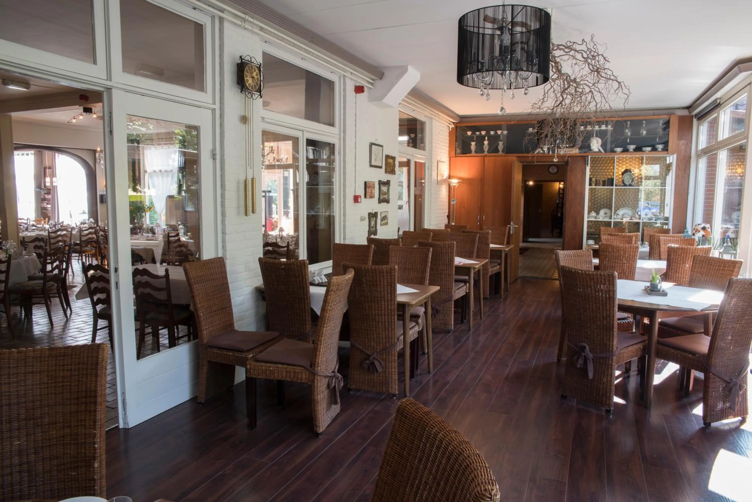 Garden view in Hotel de Lindeboom