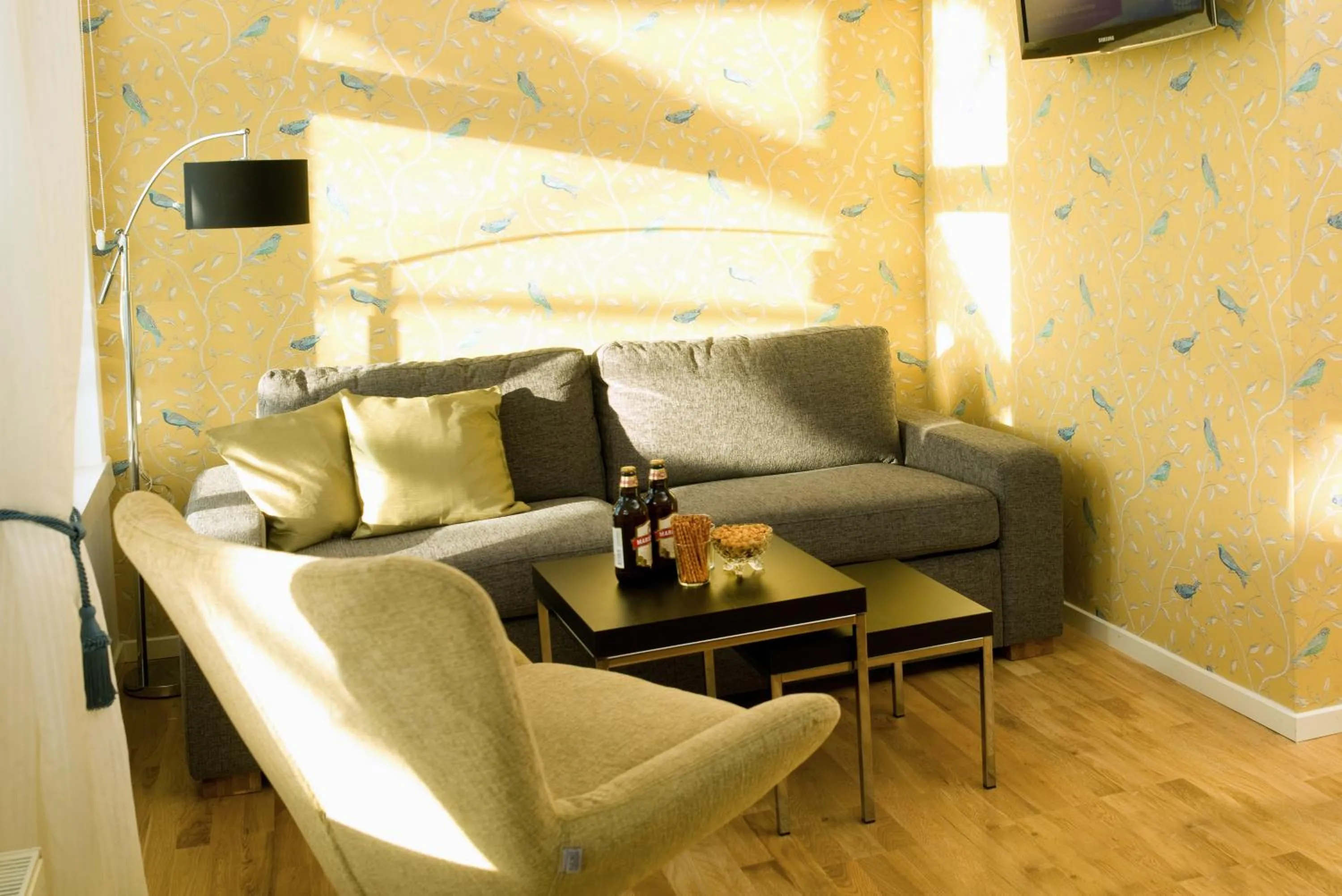 Seating area in Annas Hotell