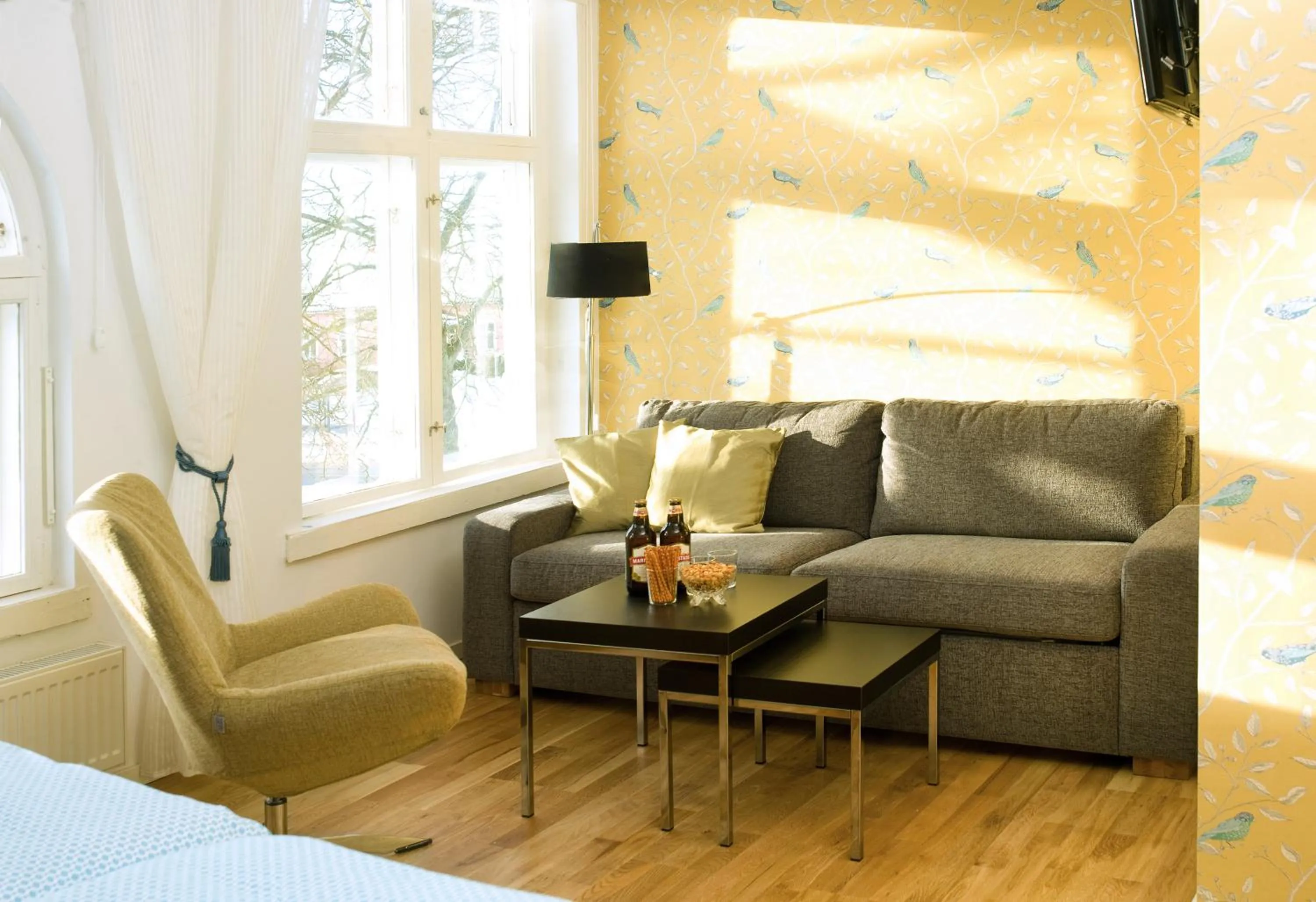 Seating area in Annas Hotell