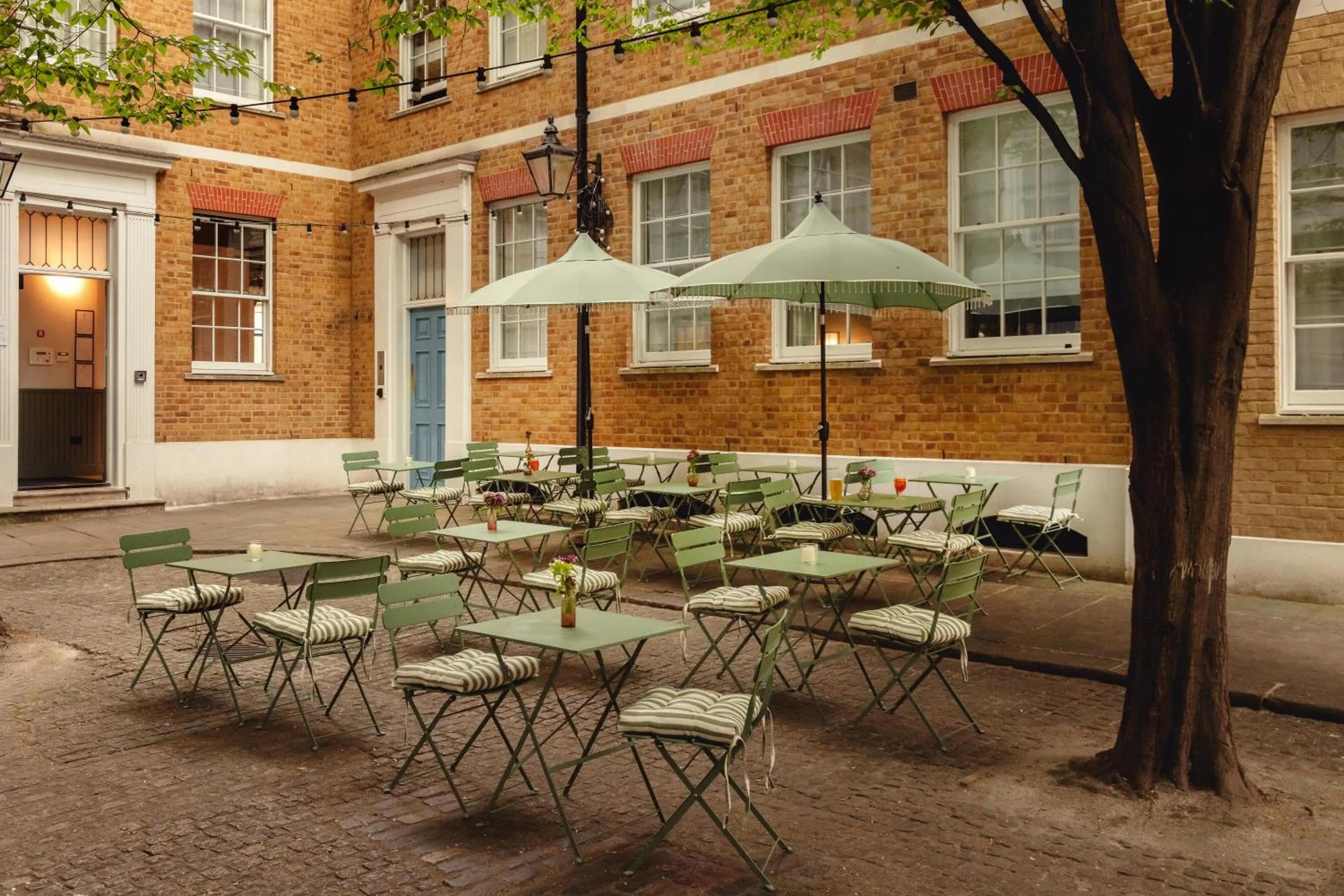 Inner courtyard view in Native Kings Wardrobe, St Pauls