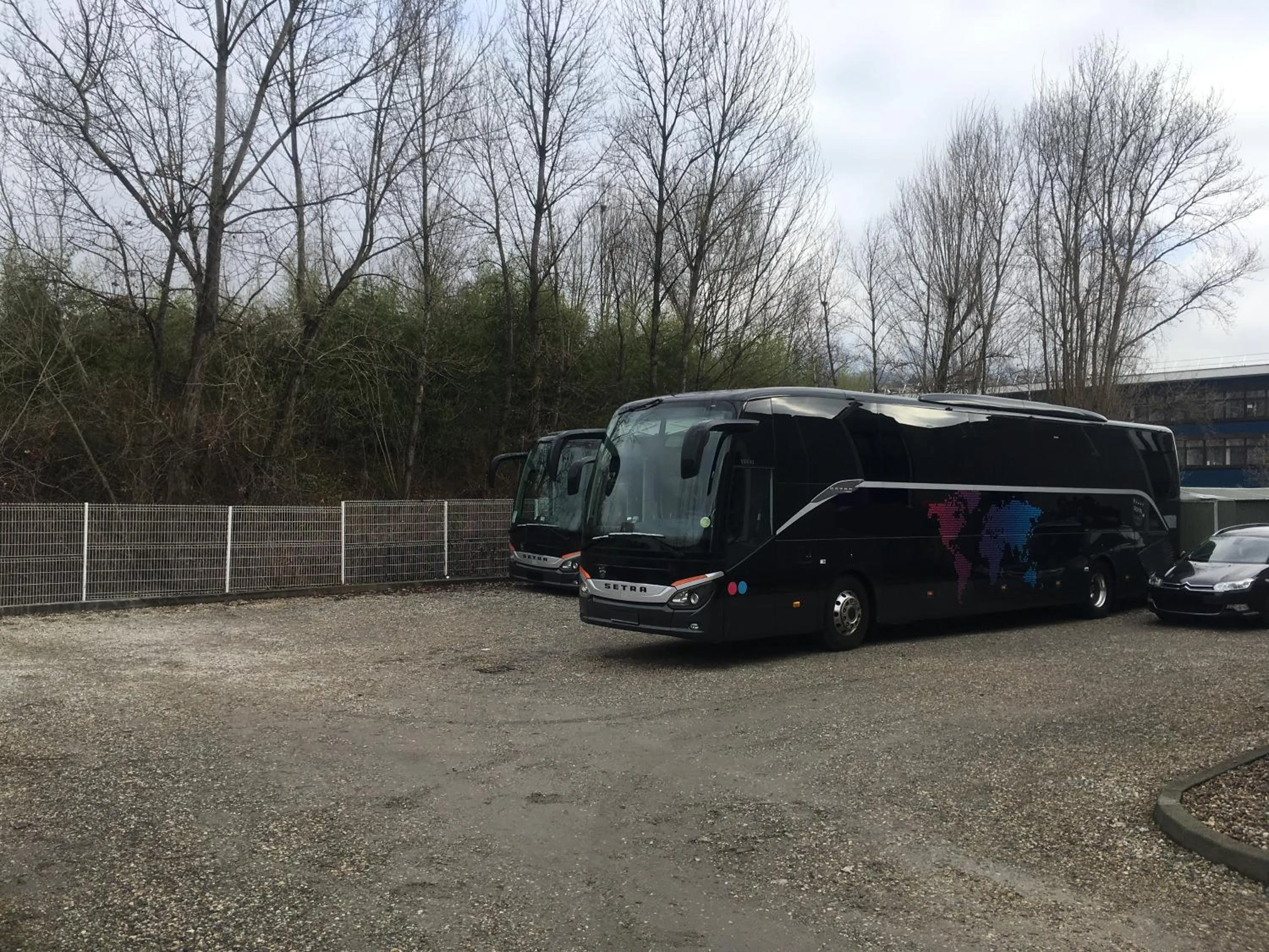 Parking in Brit Hotel Chambery