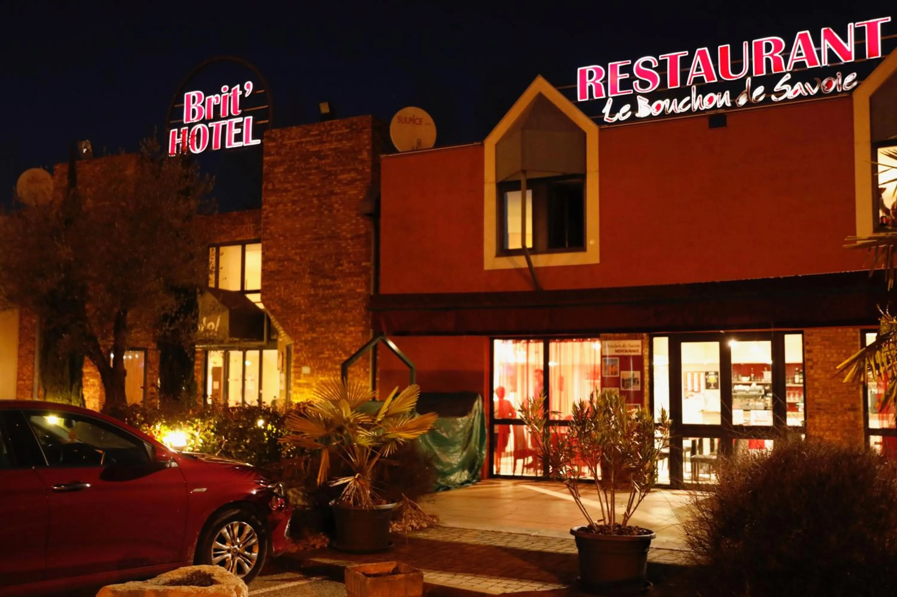 Property building in Brit Hotel Chambery