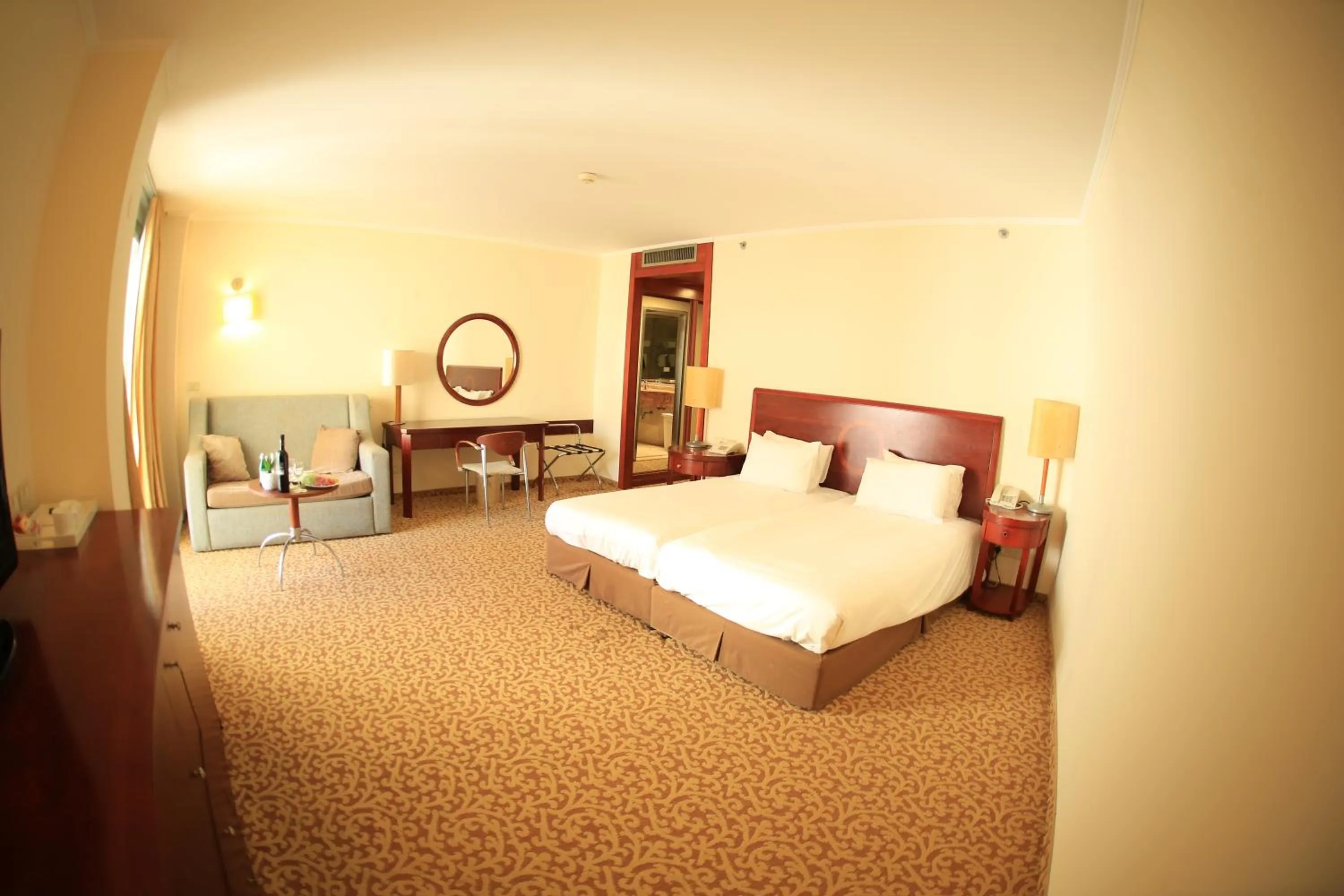 Bedroom, Bed in Royal Dead Sea - Hotel & Spa