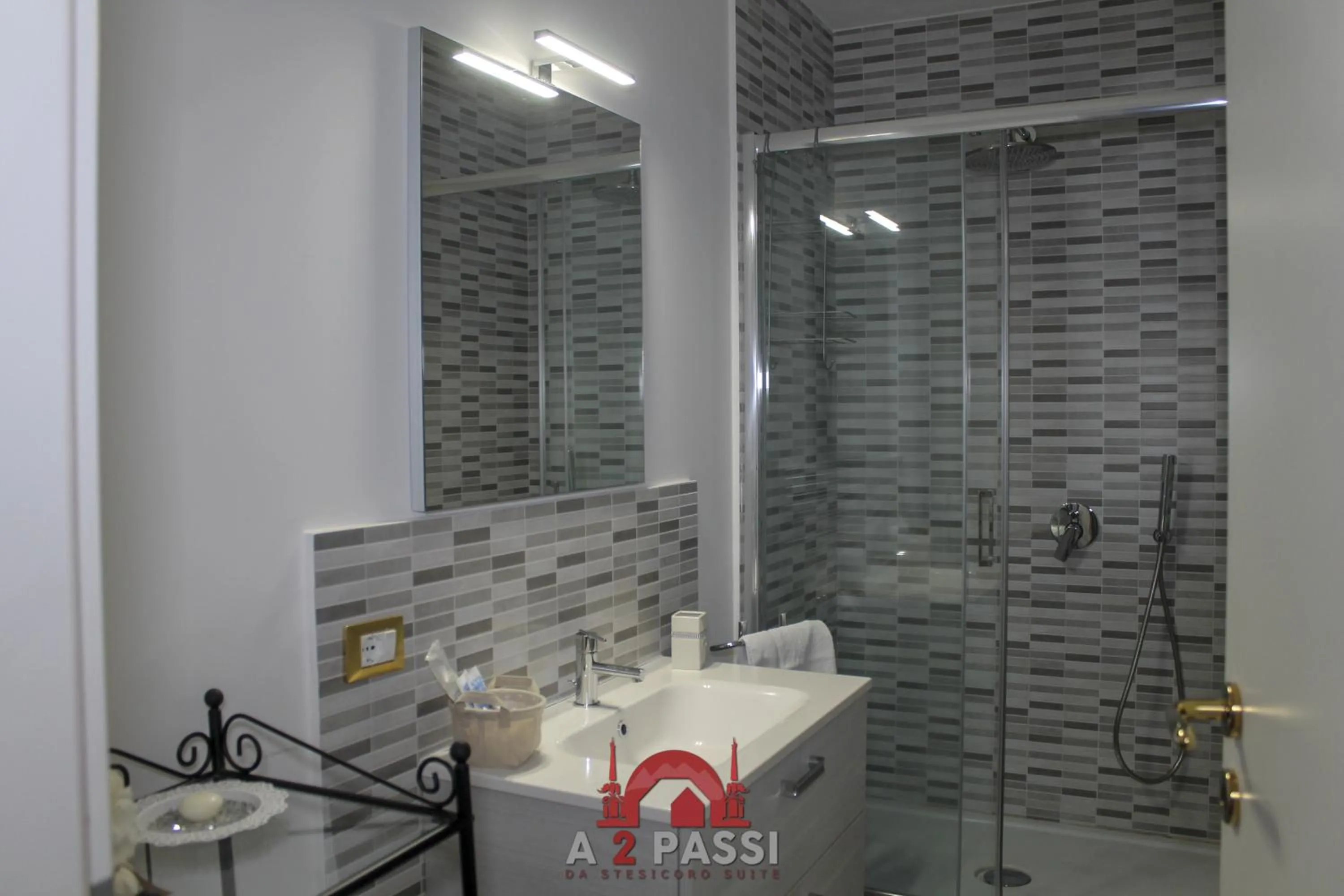 Bathroom in A 2 Passi da Stesicoro Suite Catania