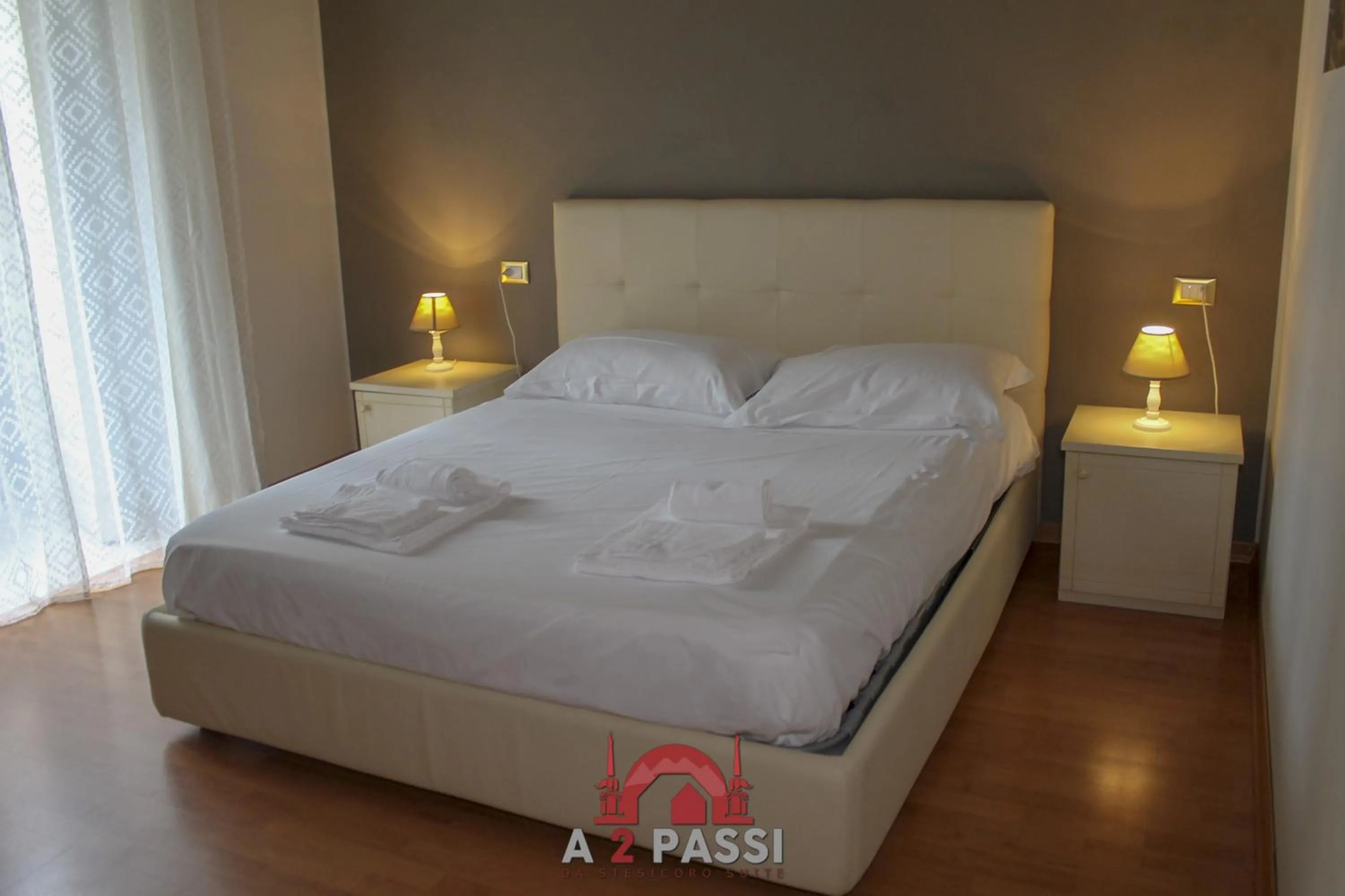 Bed in A 2 Passi da Stesicoro Suite Catania