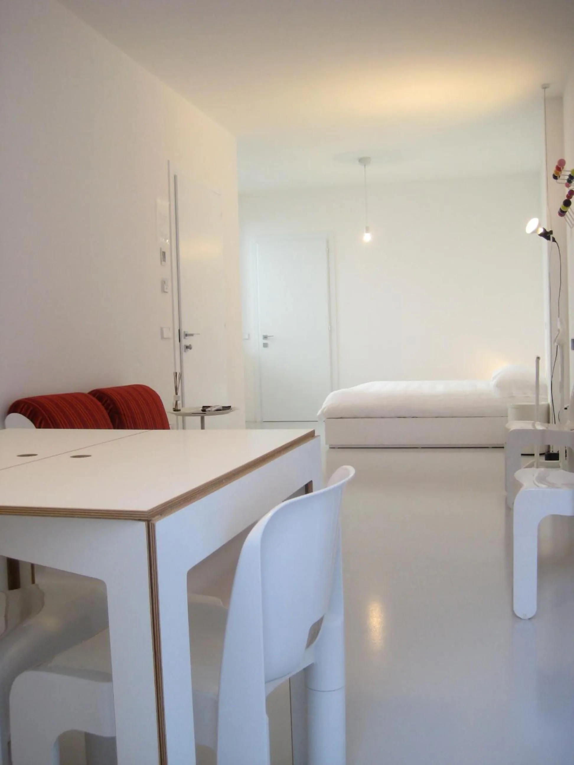 Seating area in Legrenzi Rooms