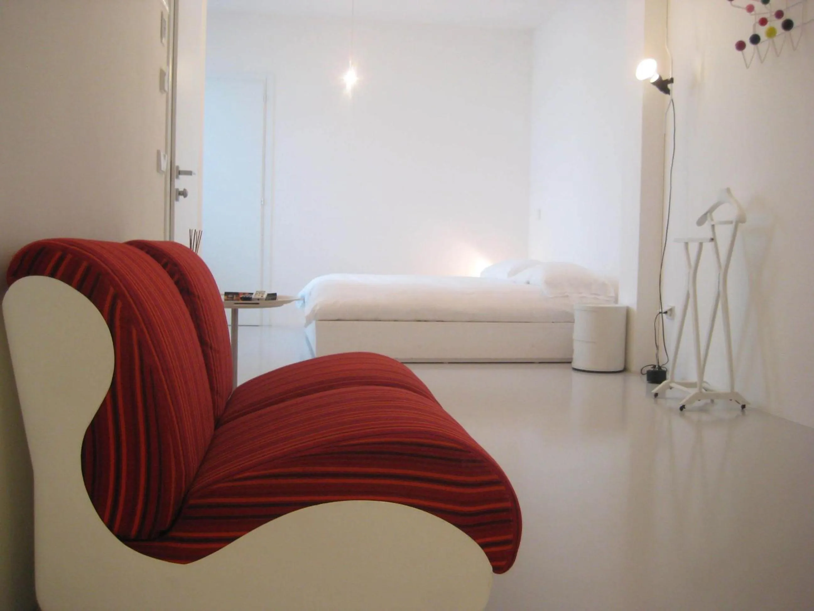 Seating area, Bed in Legrenzi Rooms