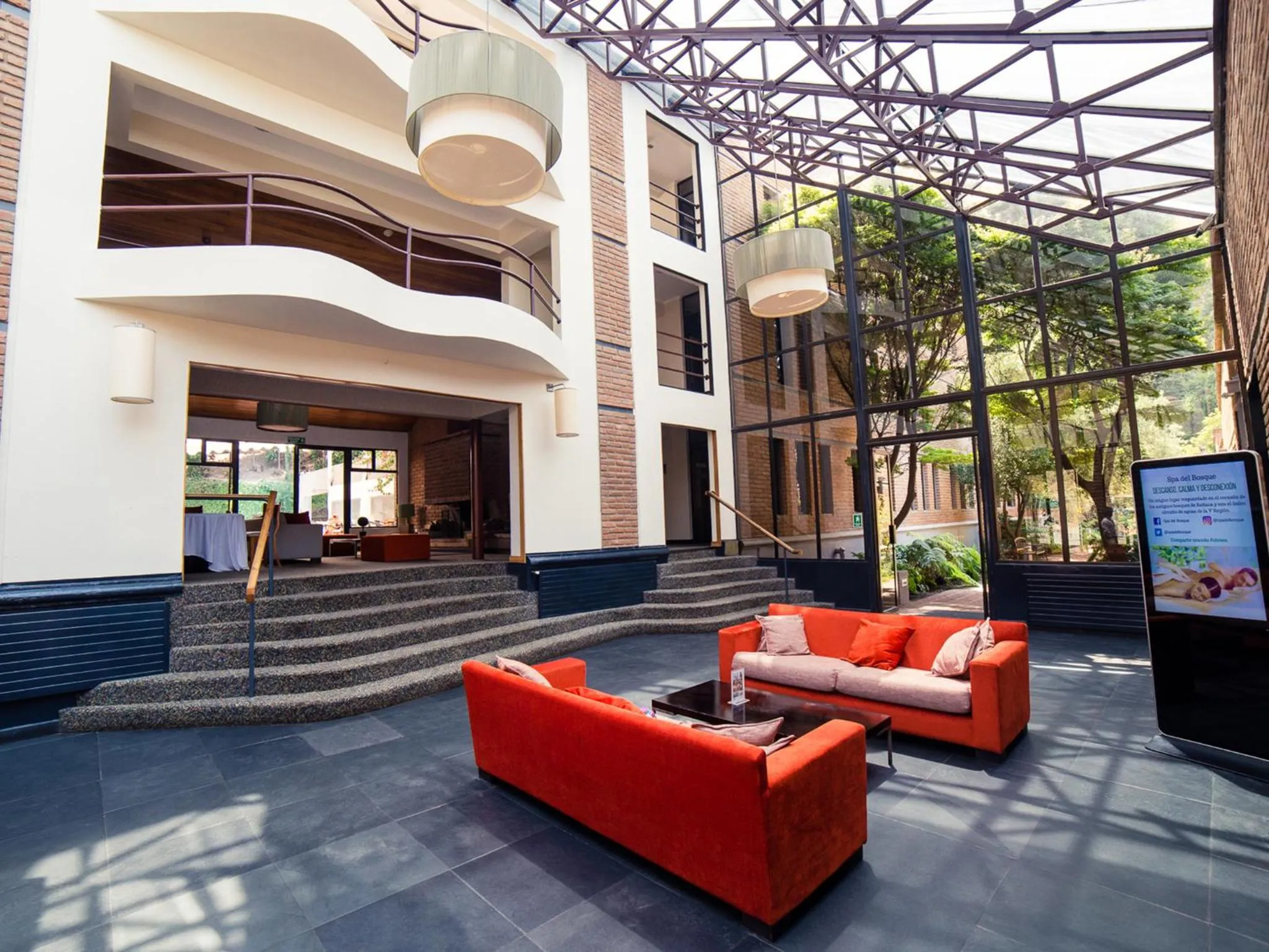 Lobby or reception in Hotel Bosque de Reñaca