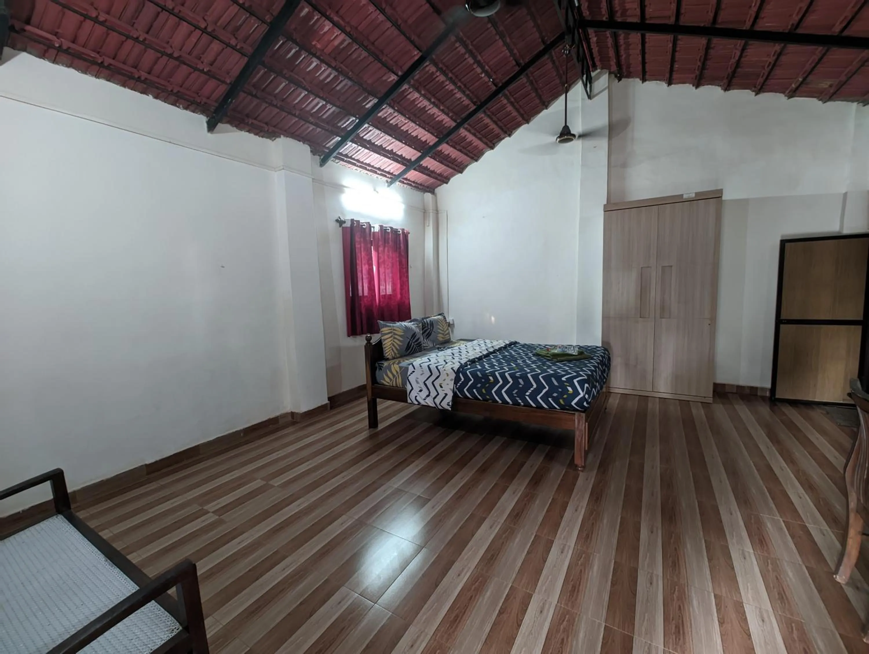 Bed in Vinsons Cottages