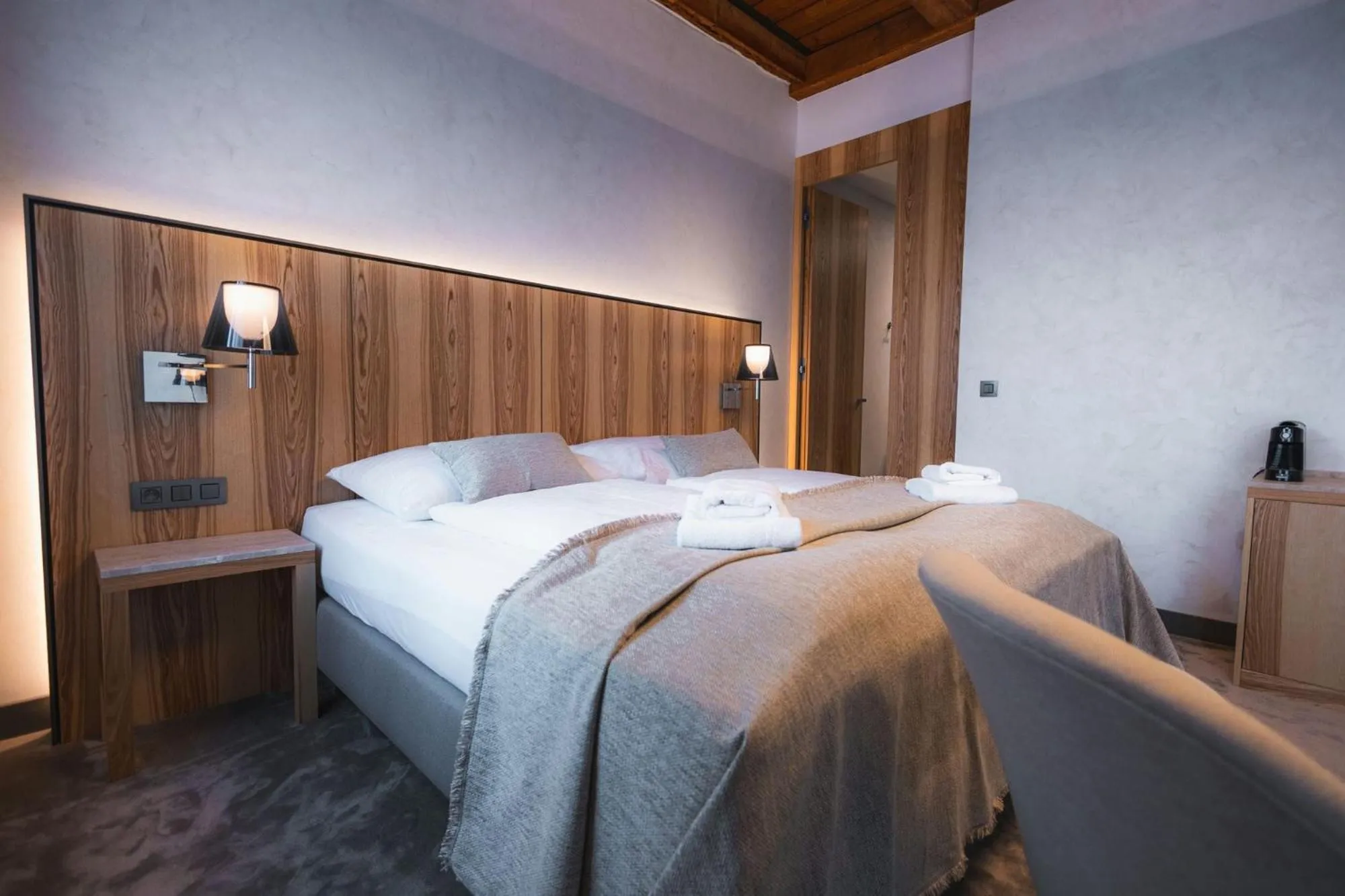 Bed in Hotel ALBRECHT