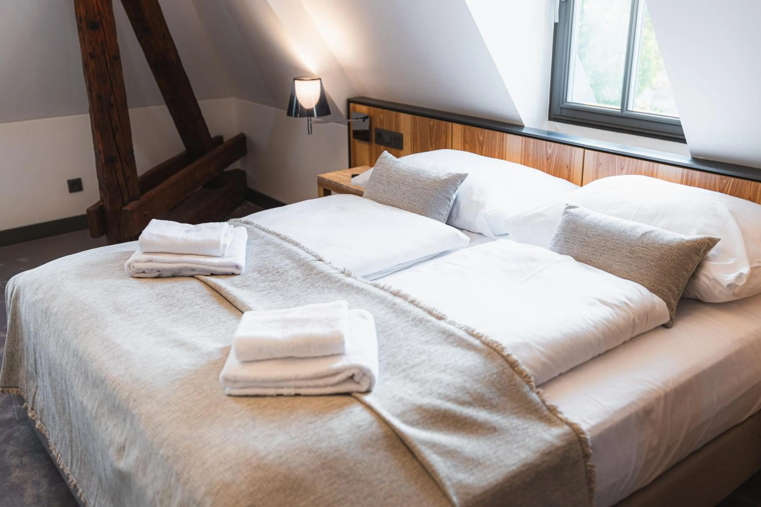 Bed in Hotel ALBRECHT