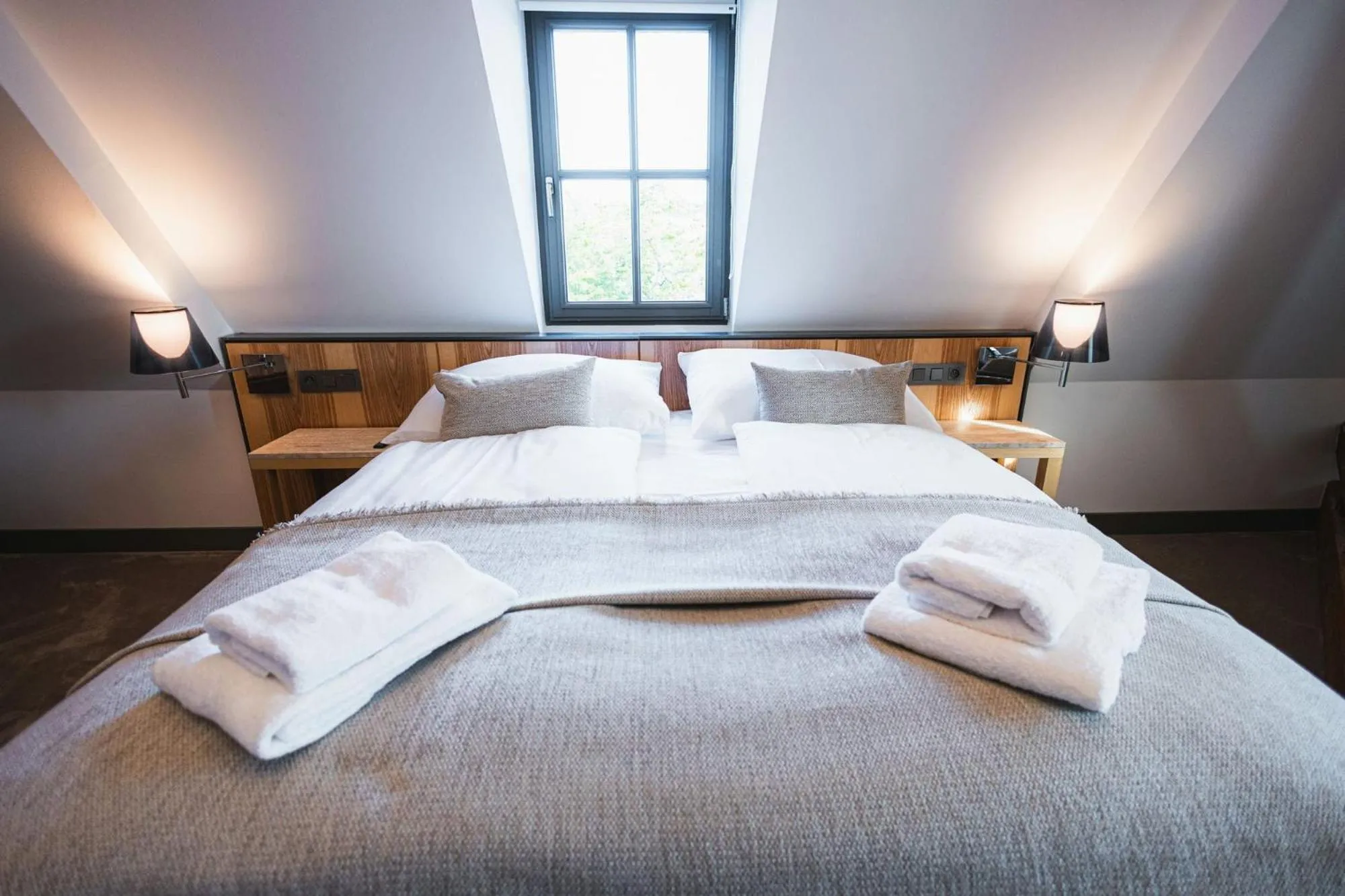 Bed in Hotel ALBRECHT