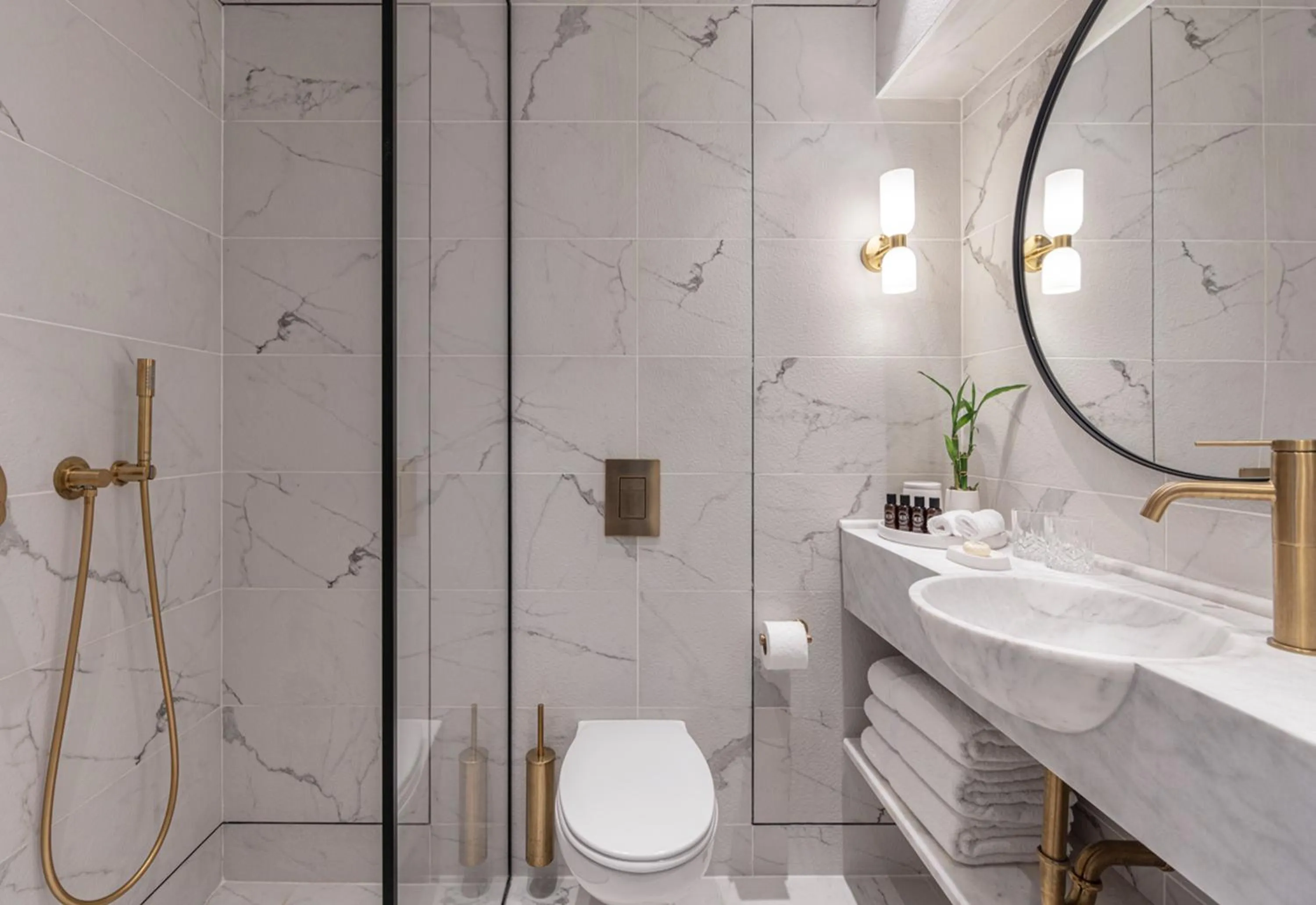 Bathroom in Galei Kinneret Hotel