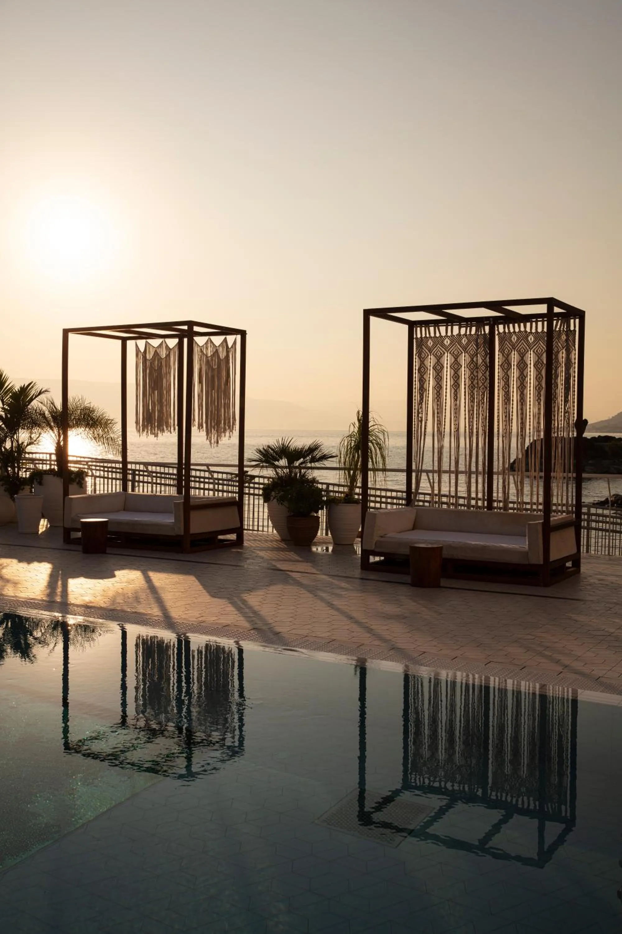 Sunset in Galei Kinneret Hotel