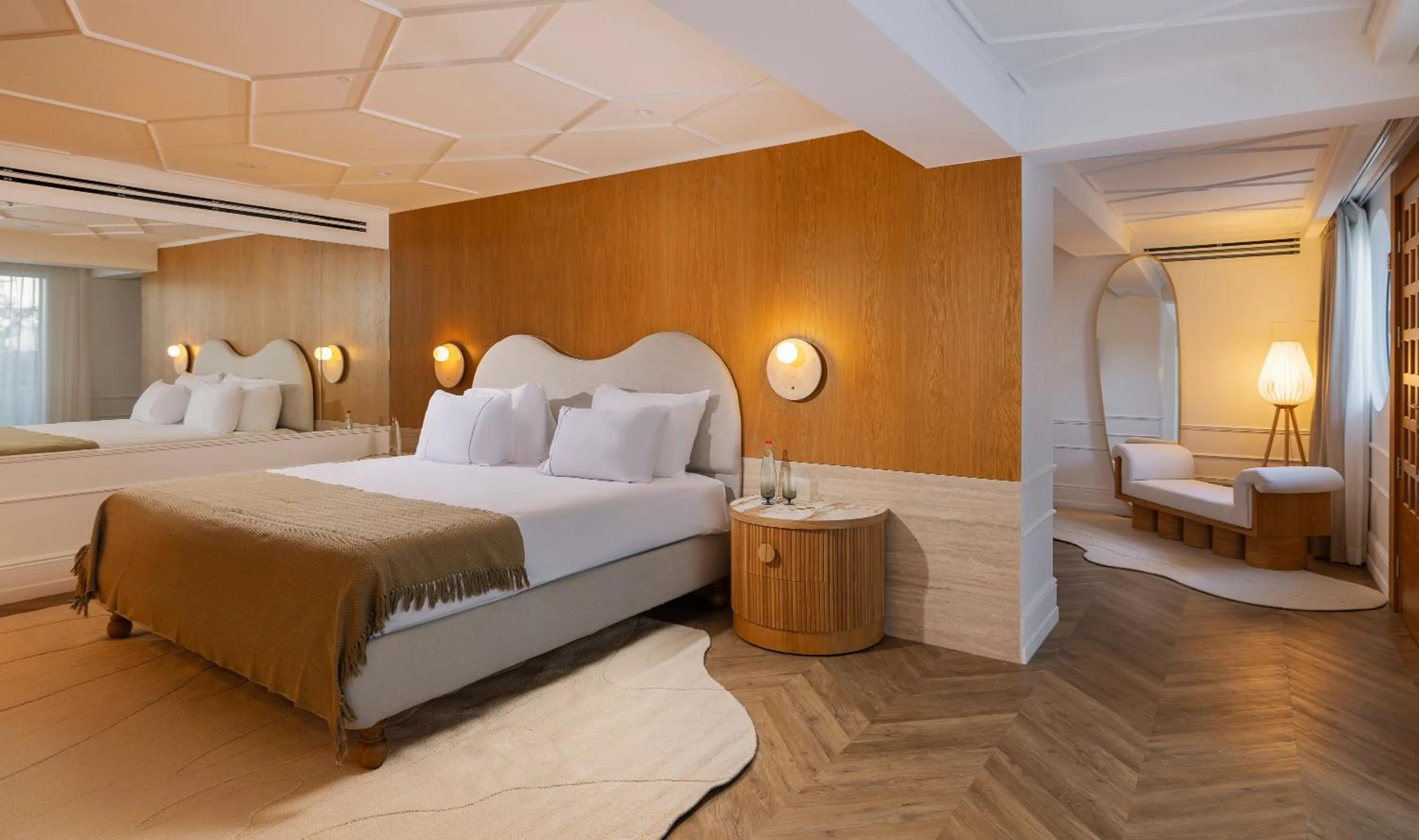 Bedroom, Bed in Galei Kinneret Hotel