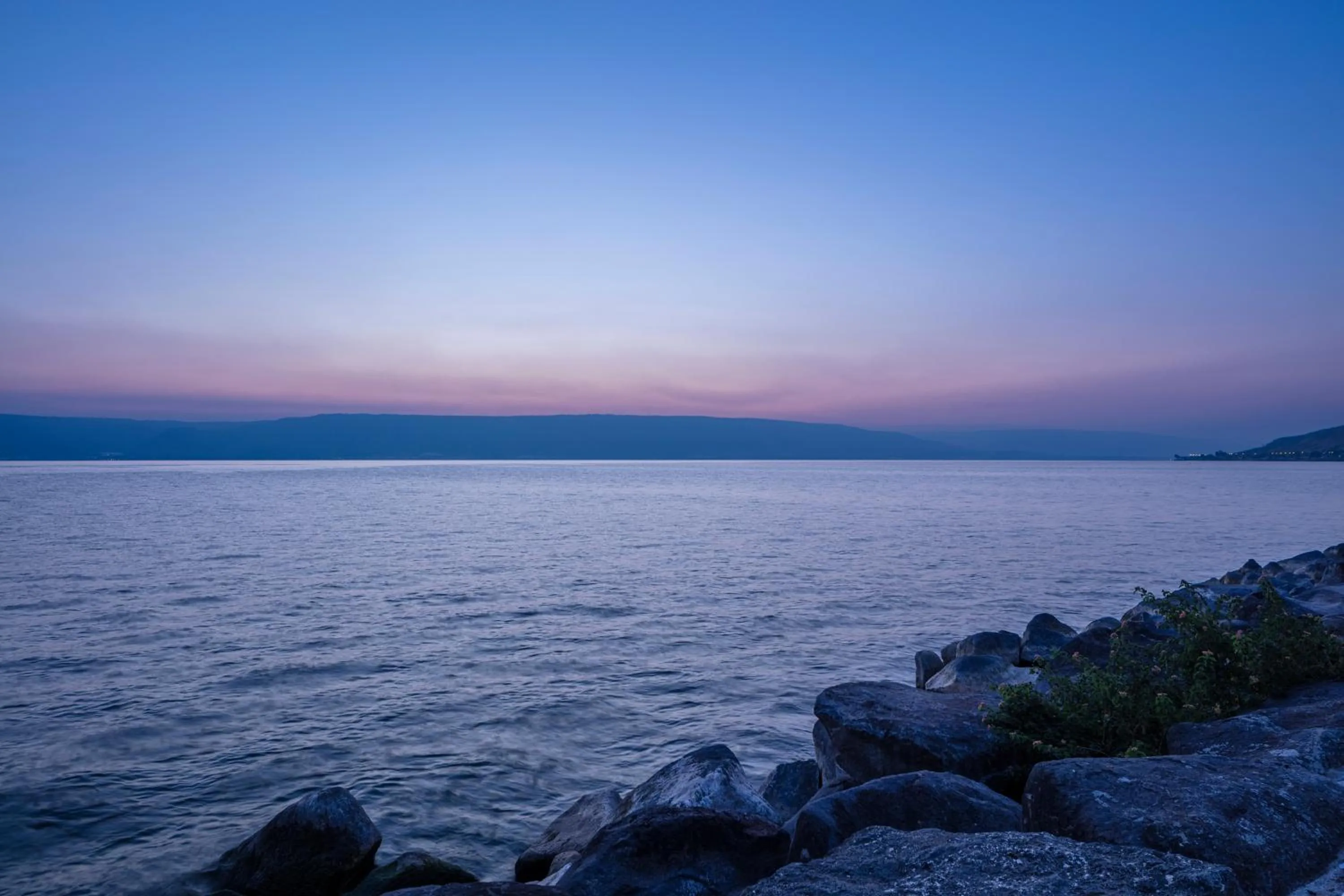 Lake view in Galei Kinneret Hotel