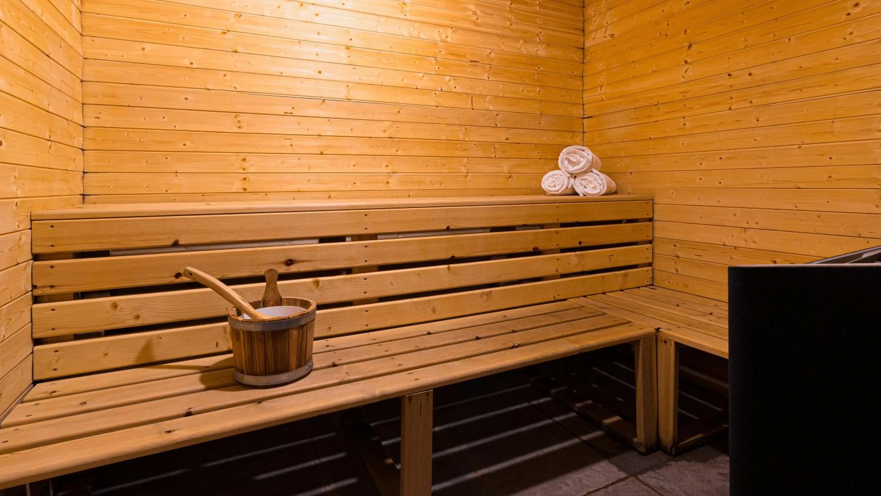 Sauna in Hôtel Carlina by Les Etincelles